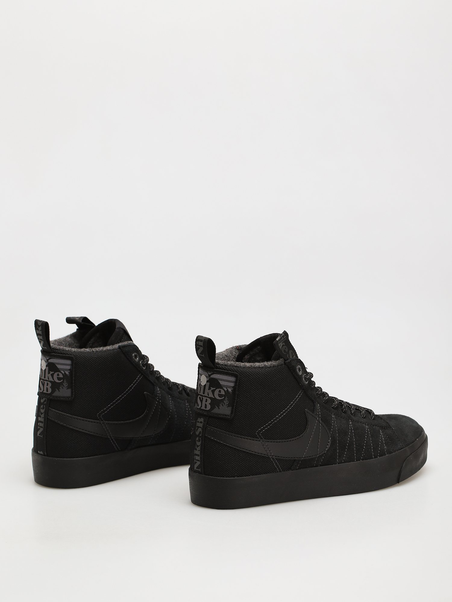 Nike SB Zoom Blazer Mid Premium Shoes (black/black anthracite black)