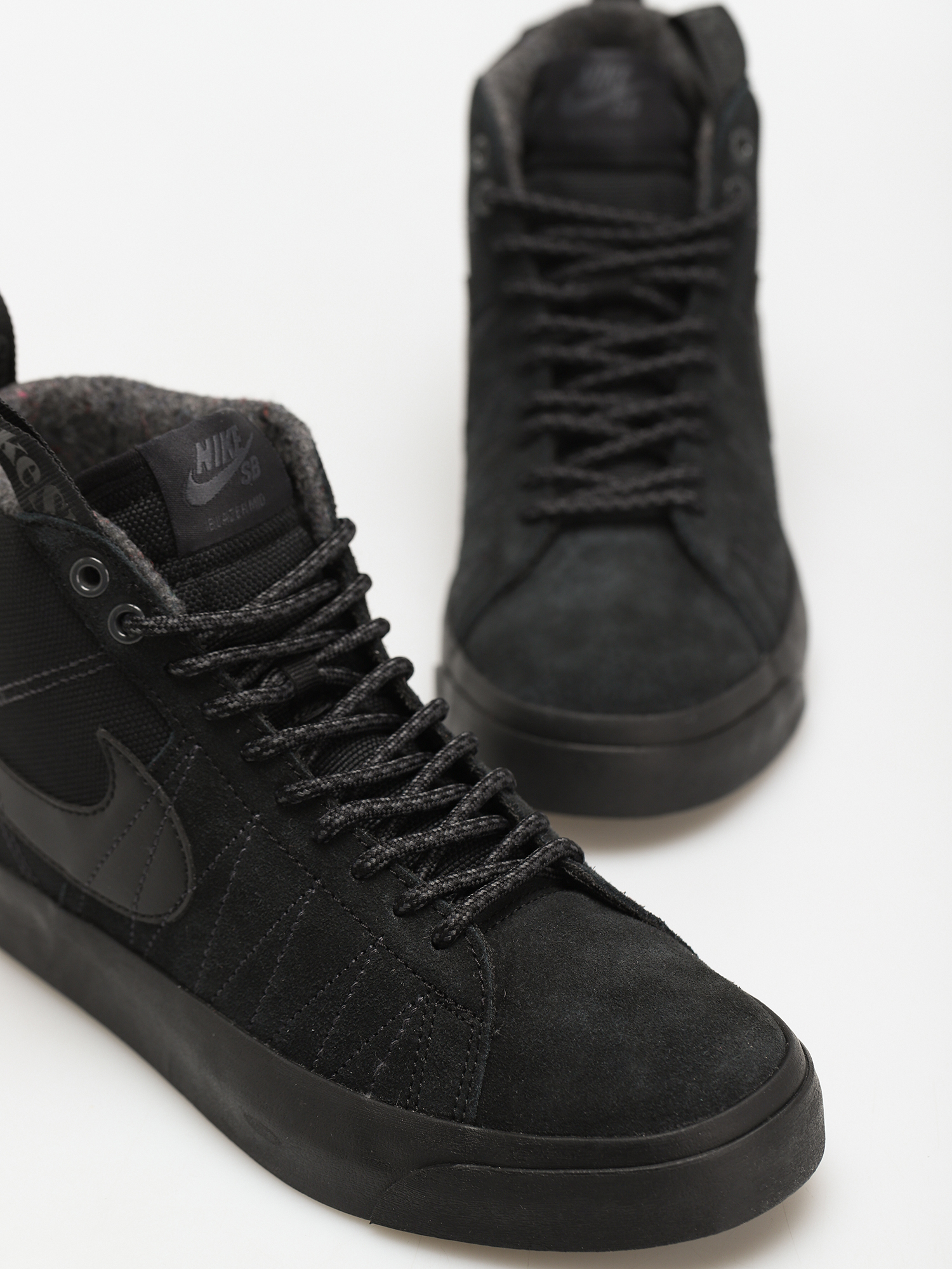 Nike SB Zoom Blazer Mid Premium Shoes (black/black anthracite black)