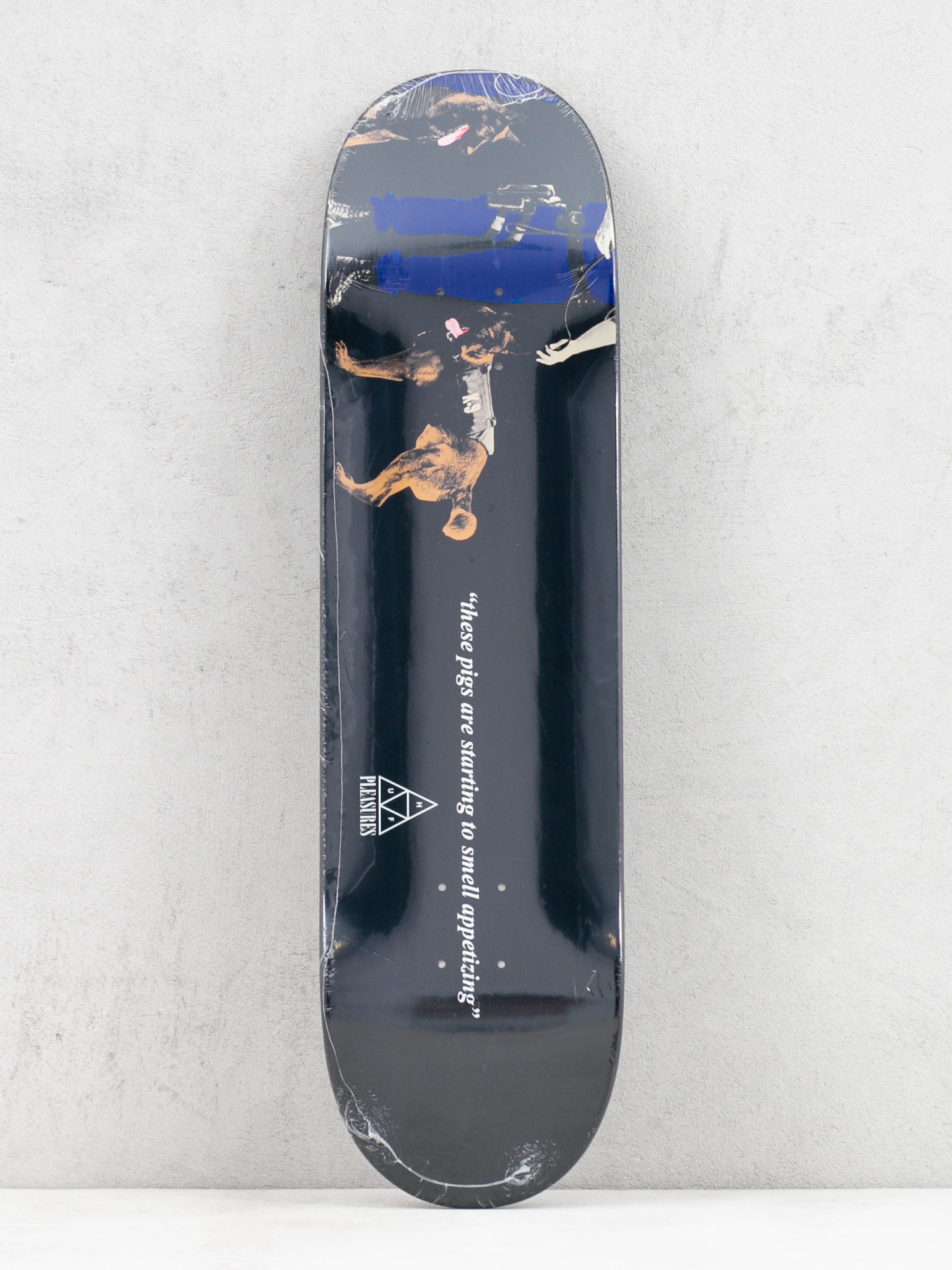 HUF X Pleasures Gang Control Deck (black)