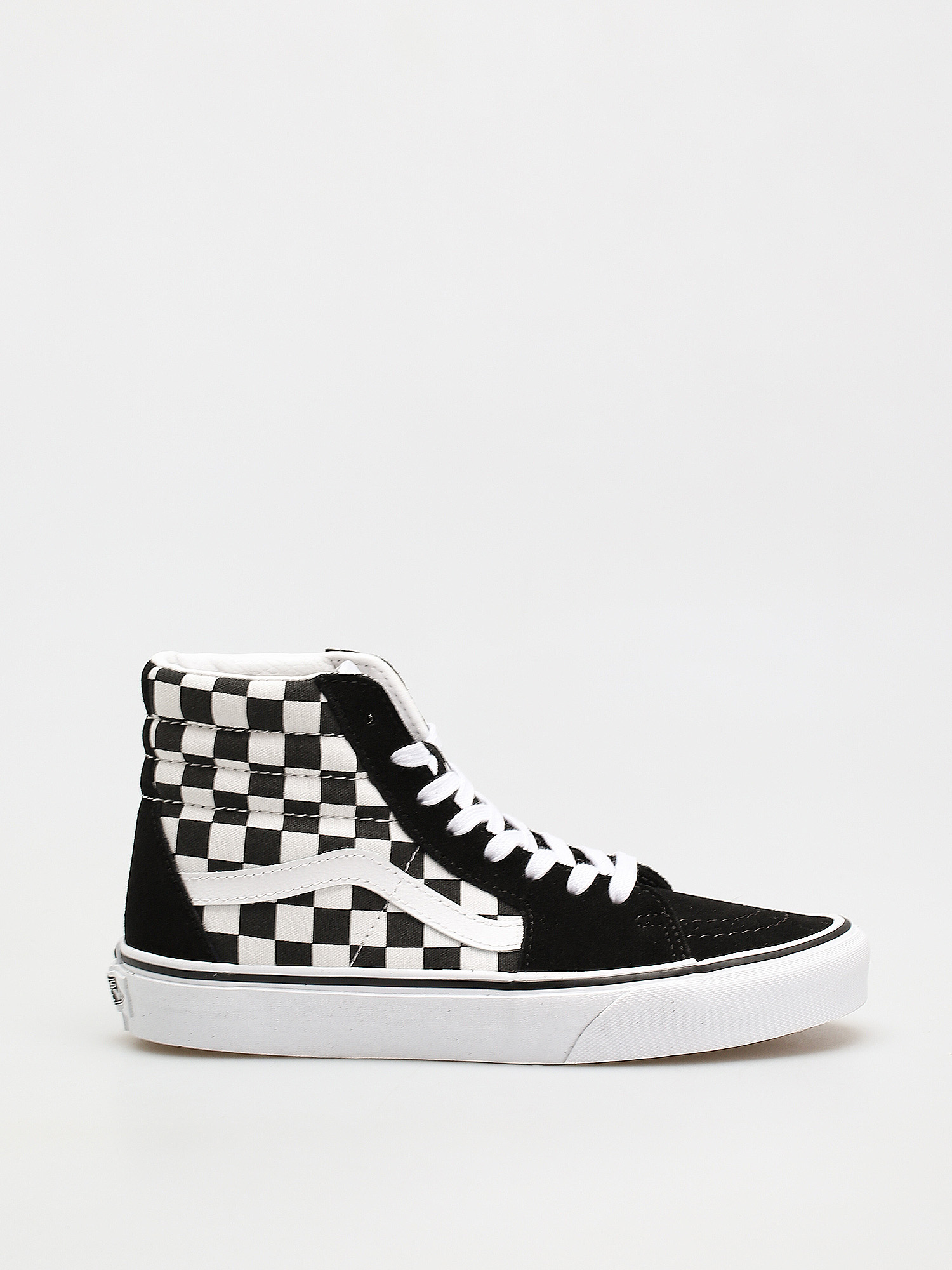 Vans Sk8 Hi Schuhe (checkerboard/blk/tr wht)