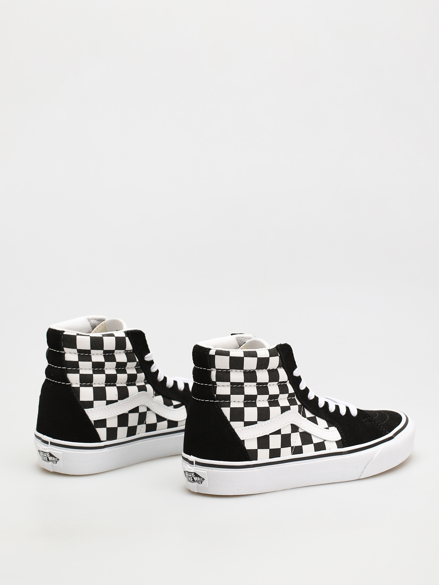 Vans Sk8 Hi Schuhe (checkerboard/blk/tr wht)