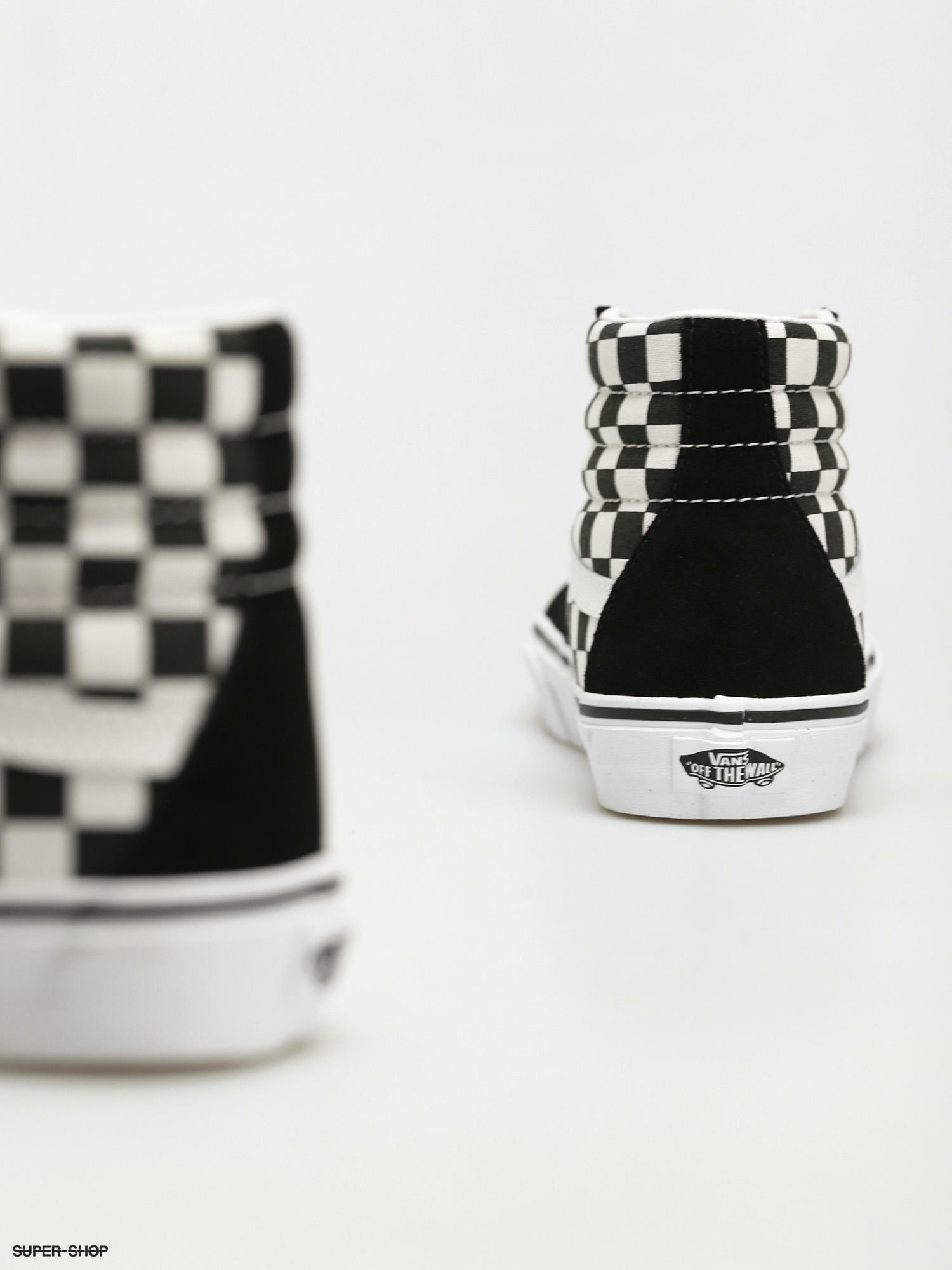 vans hi sk8 checkerboard