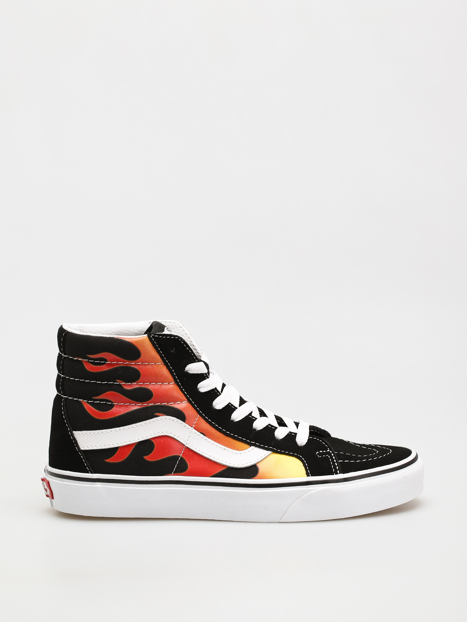 Vans Sk8 Hi Reissue Shoes (flame/black/black/true white)