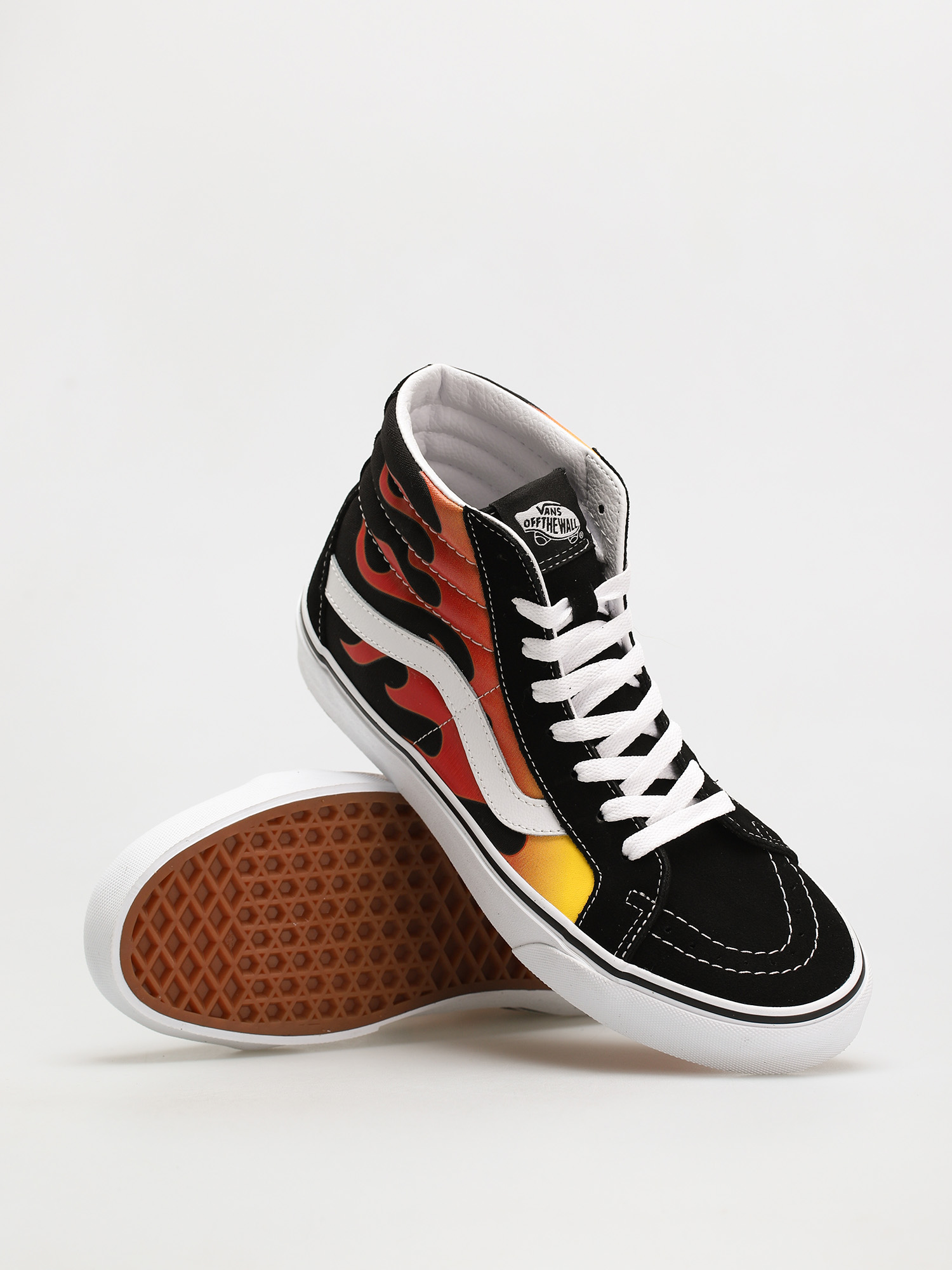 Vans Sk8 Hi Reissue Schuhe (flame/black/black/true white)