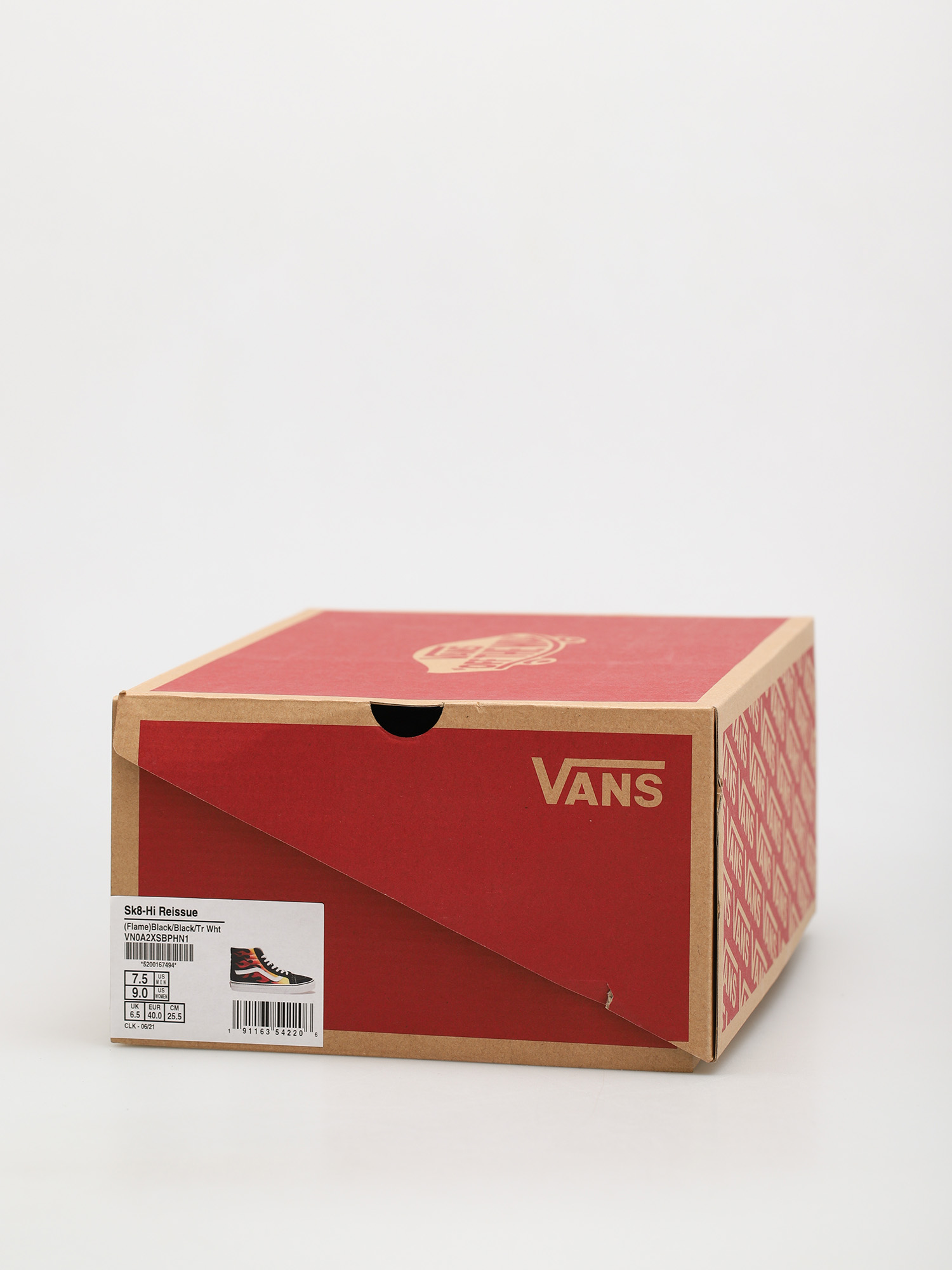 Vans Sk8 Hi Reissue Schuhe (flame/black/black/true white)
