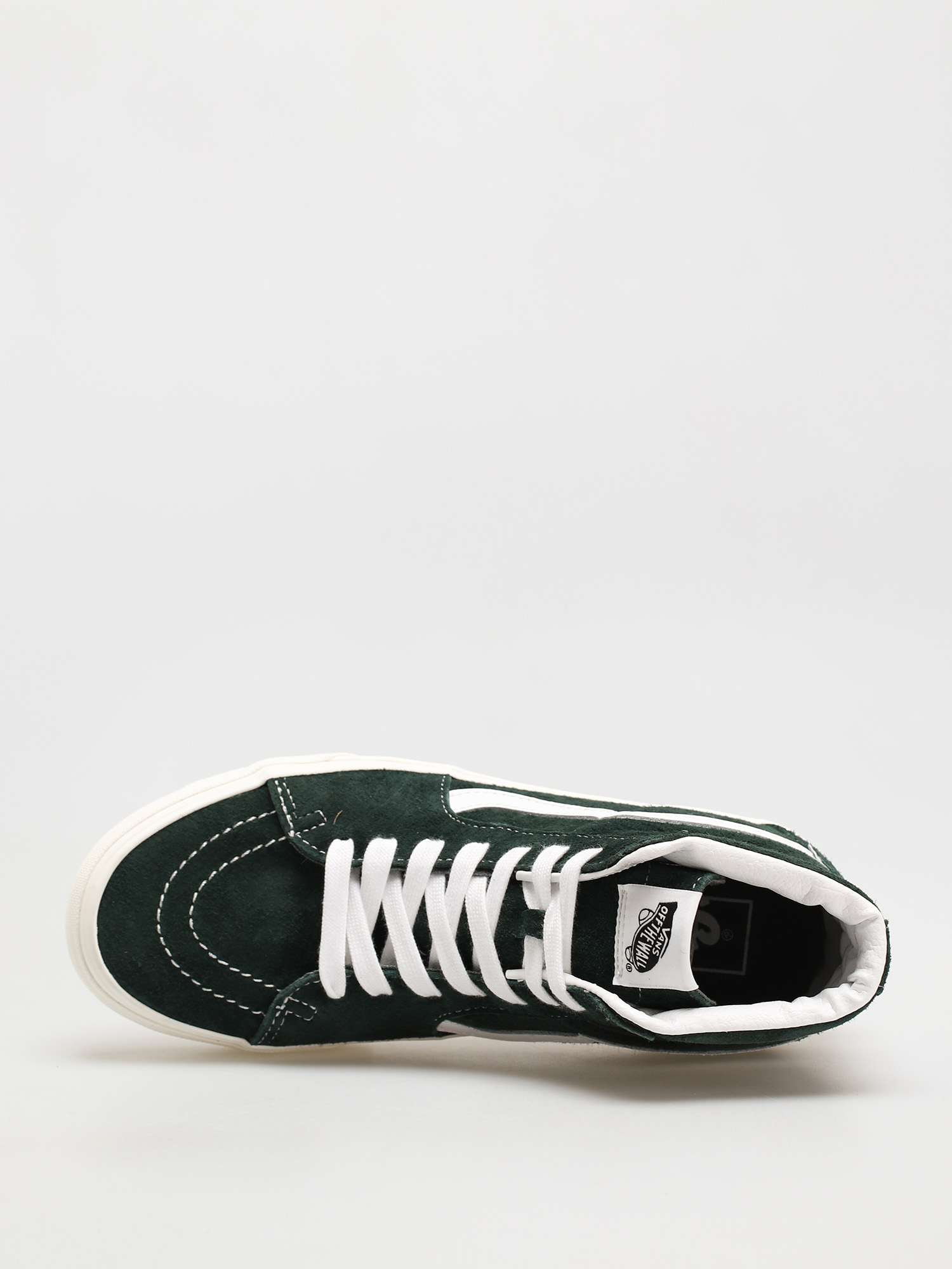 Vans Sk8 Hi Shoes (jungle green/snow white)