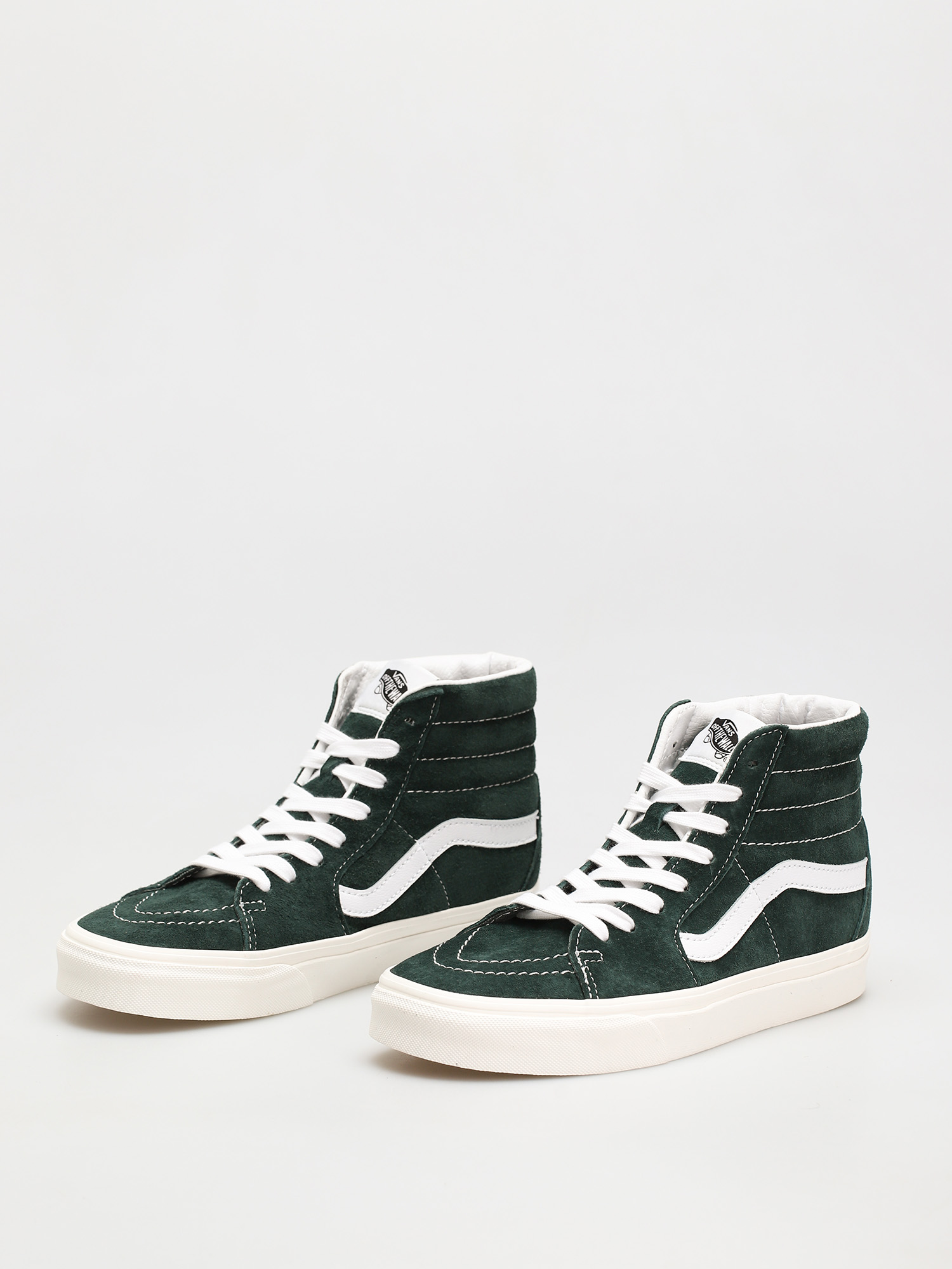Vans Sk8 Hi Shoes (jungle green/snow white)