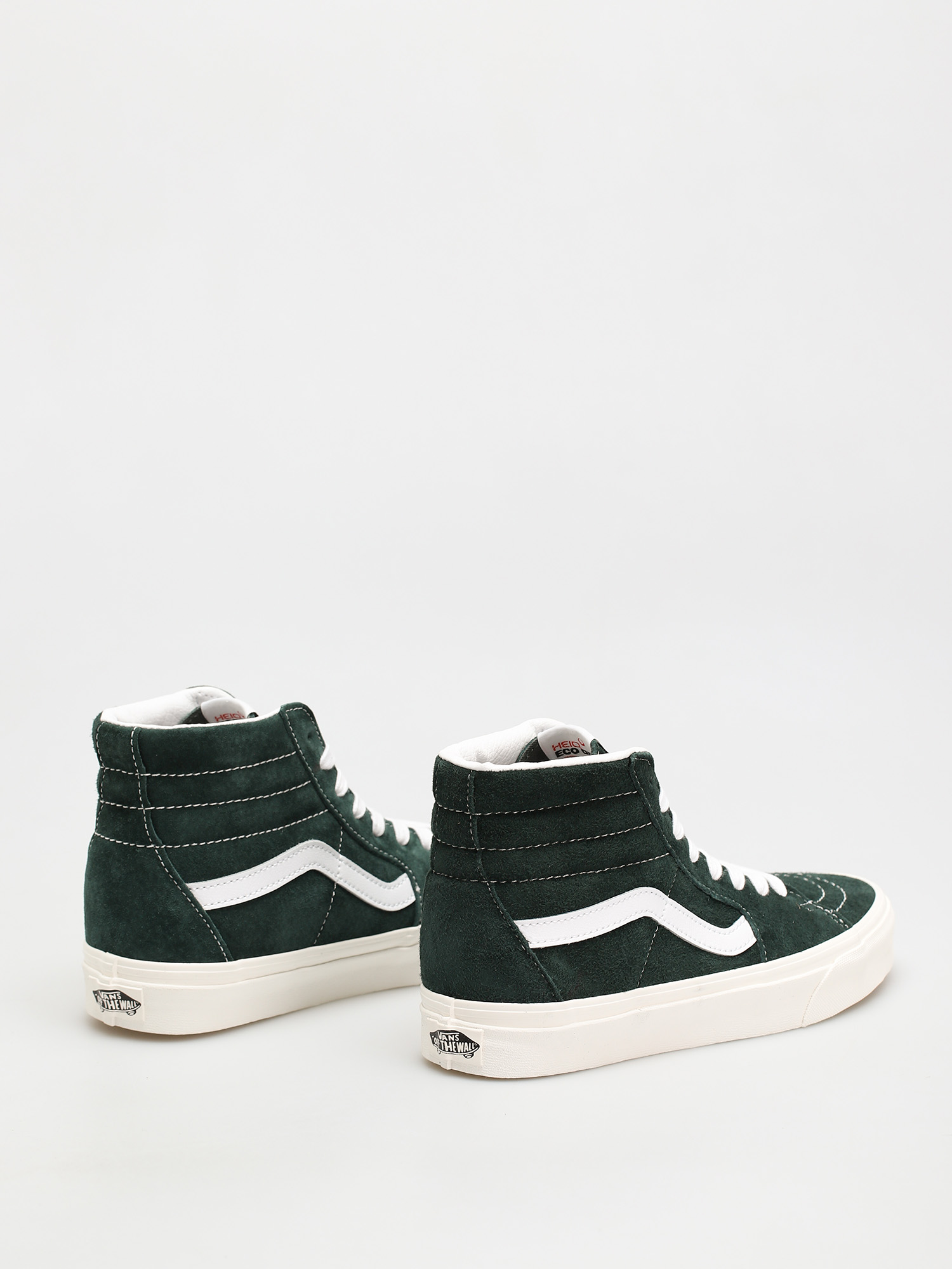 Vans Sk8 Hi Shoes (jungle green/snow white)