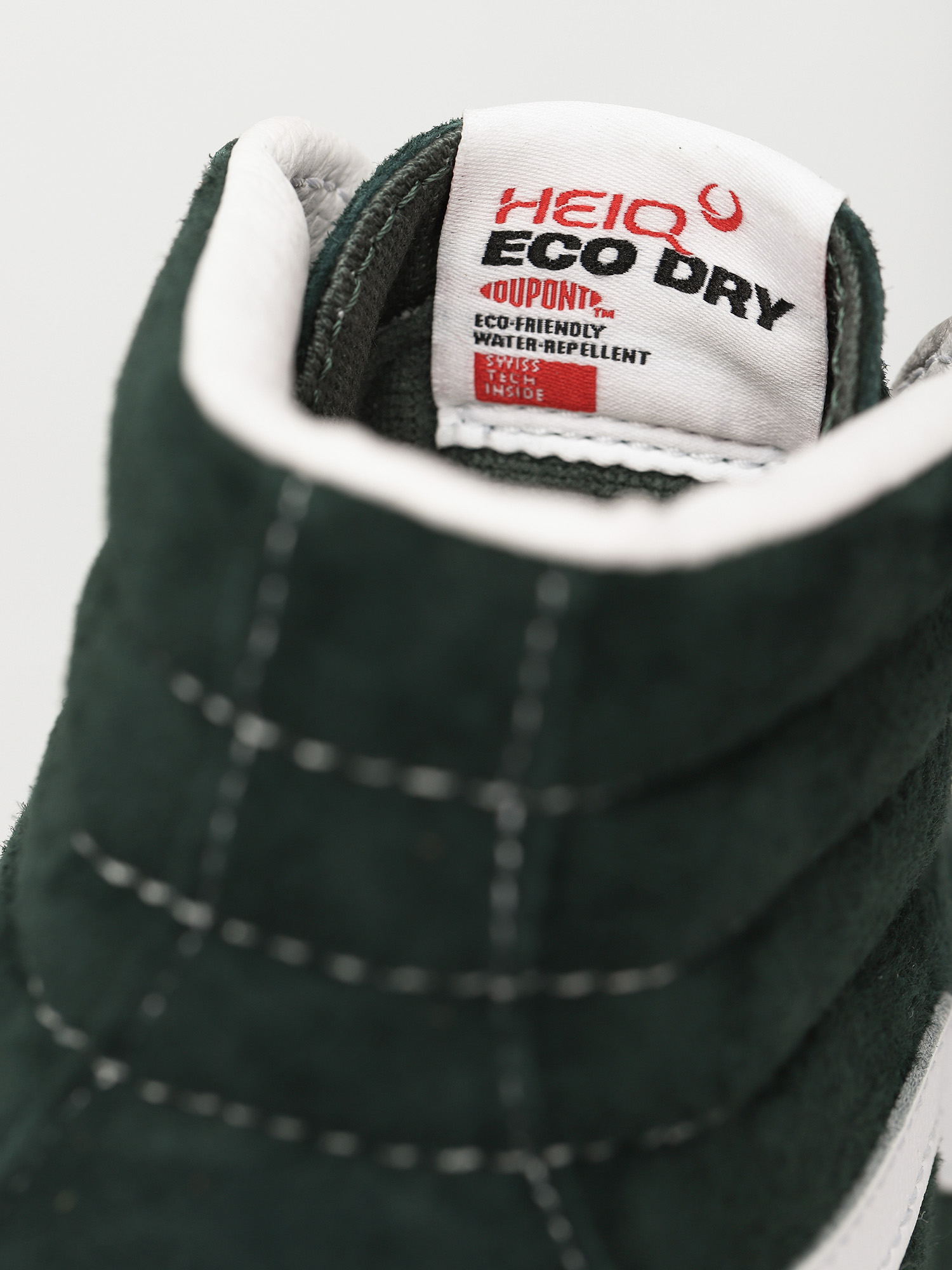 Vans Sk8 Hi Shoes (jungle green/snow white)
