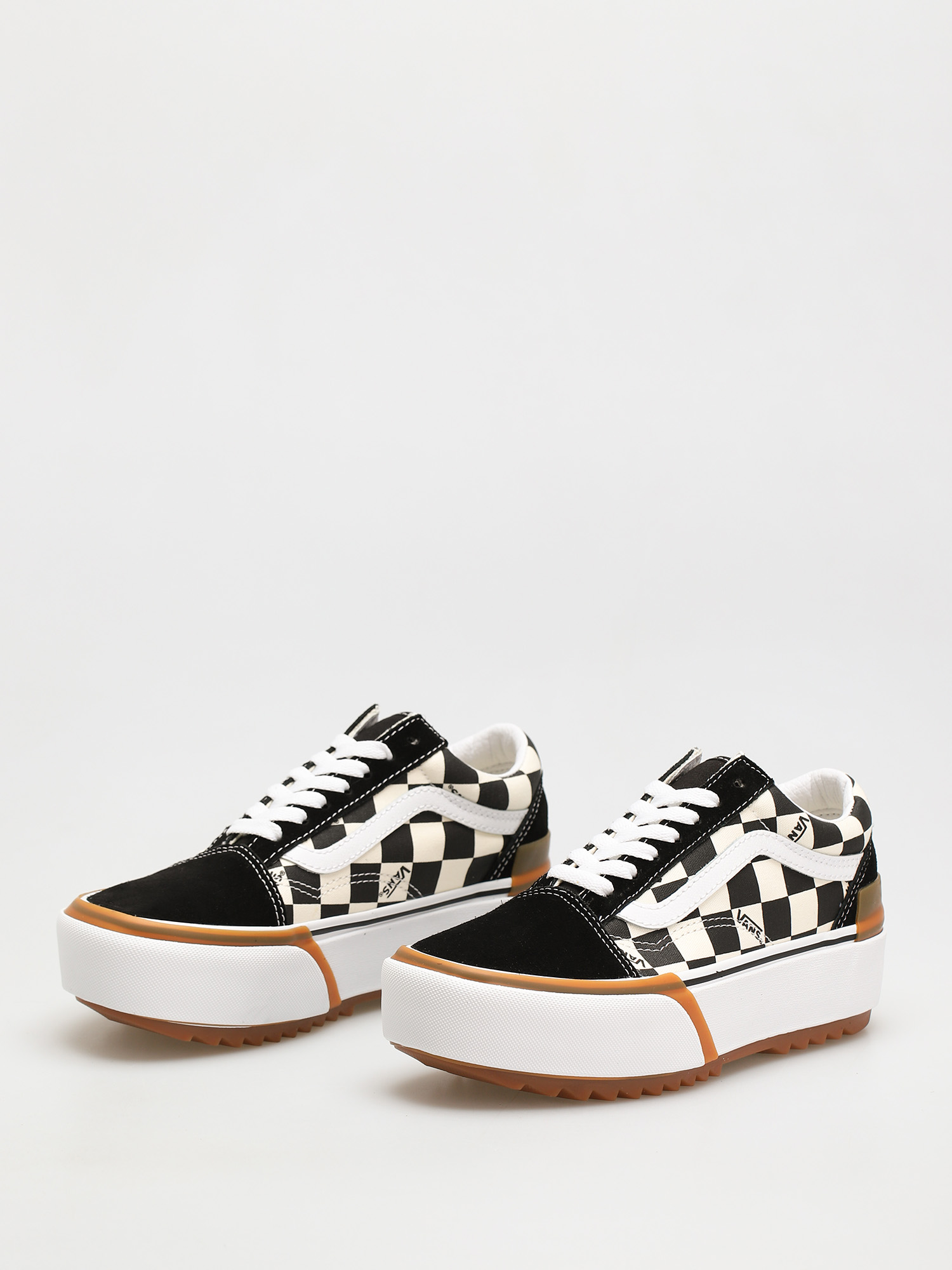 Vans Old Skool Stacked Shoes (checkerboard/multi/true)