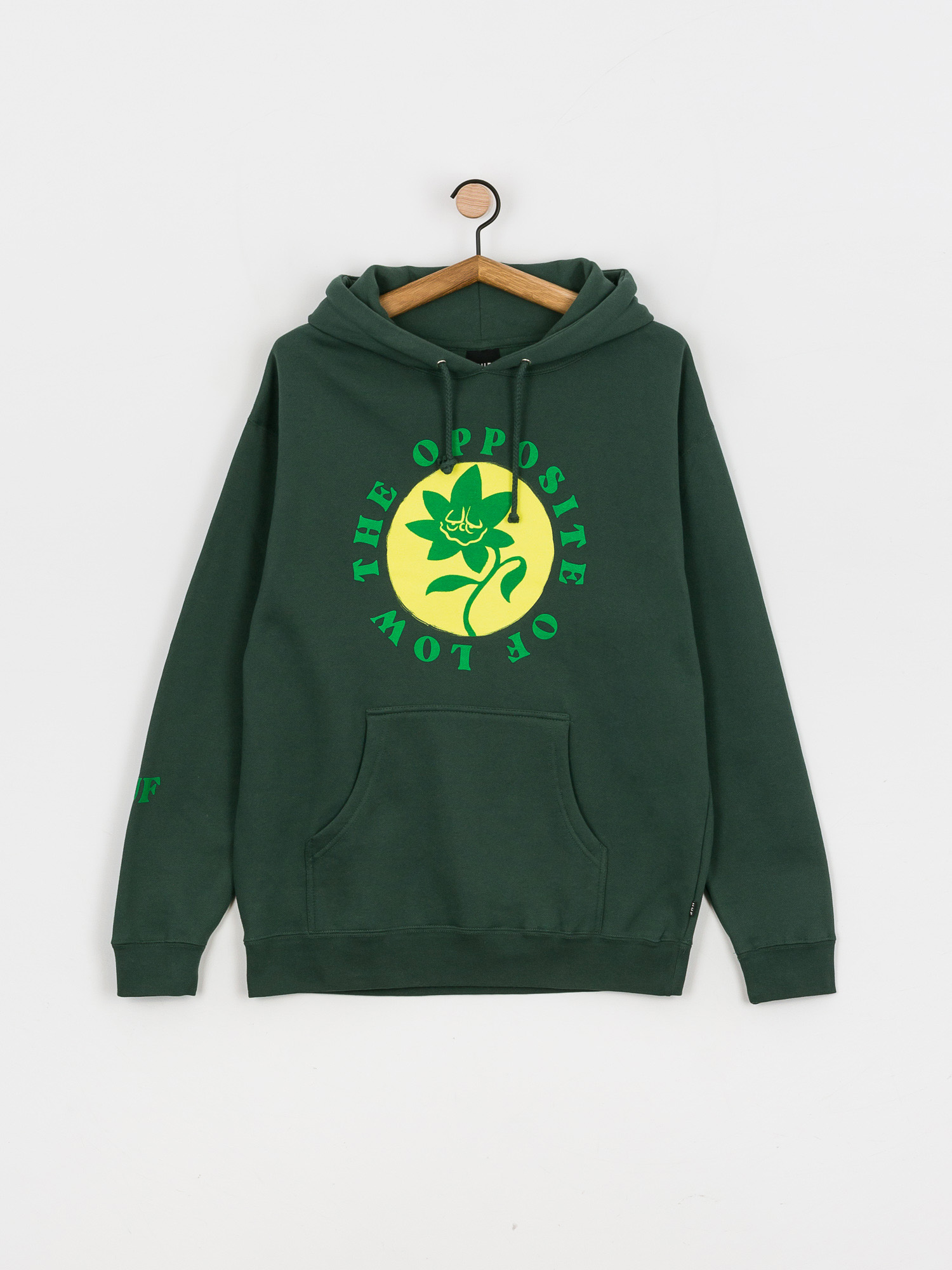 HUF Opposite Of Low HD Hoodie forest Green 