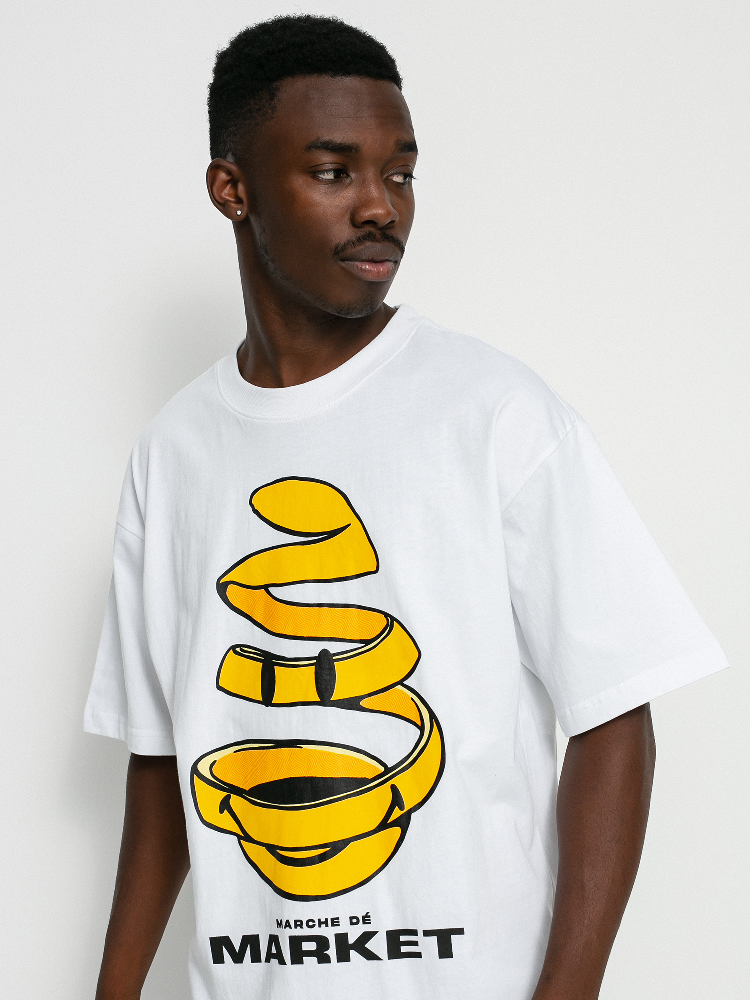 Chinatown Market Smiley Marche De Market T-shirt (white)