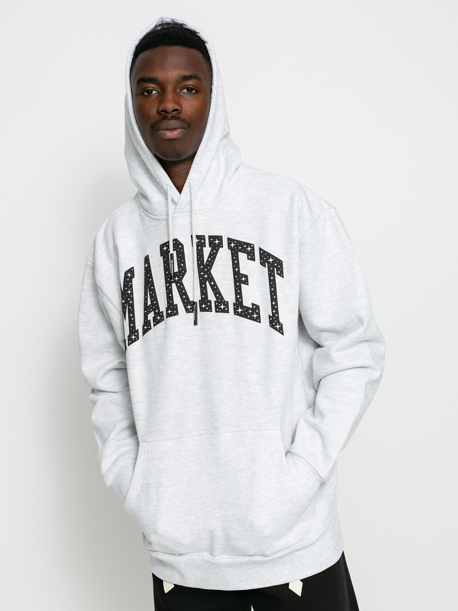 Chinatown Market Arc Puff HD Hoodie (ash)