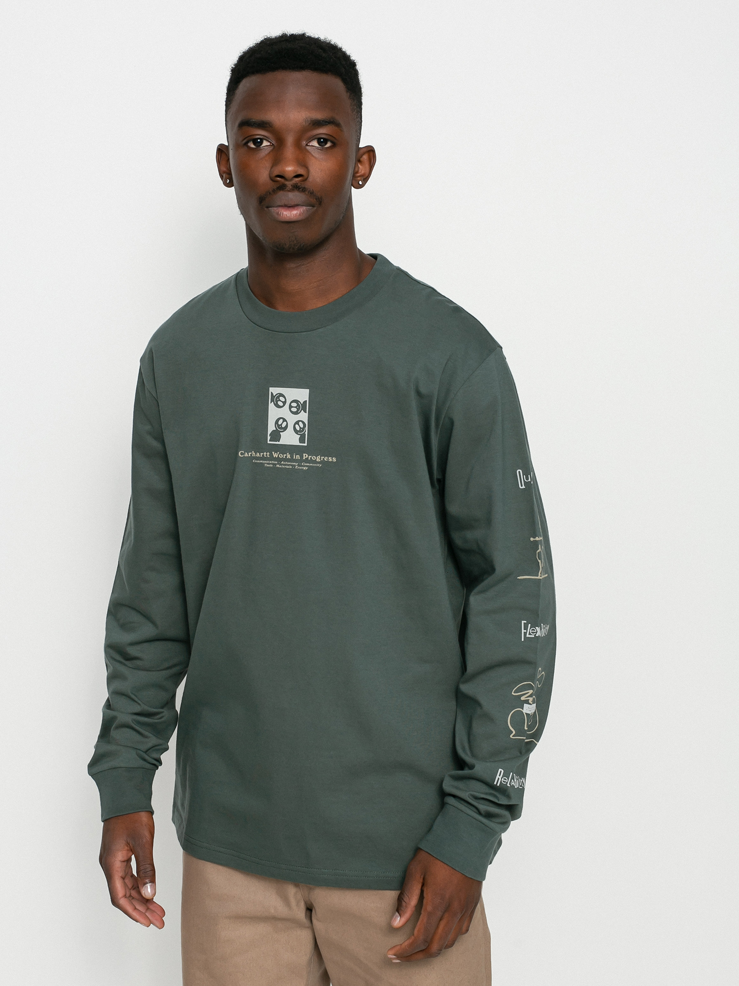 Carhartt WIP Dome Longsleeve (hemlock 