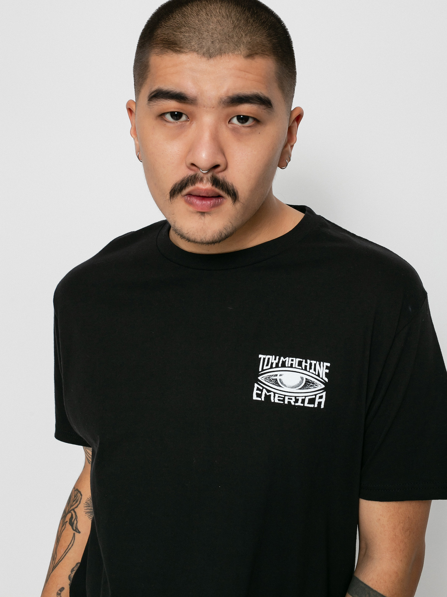 Emerica X Toy Machine Eye T-Shirt (black)