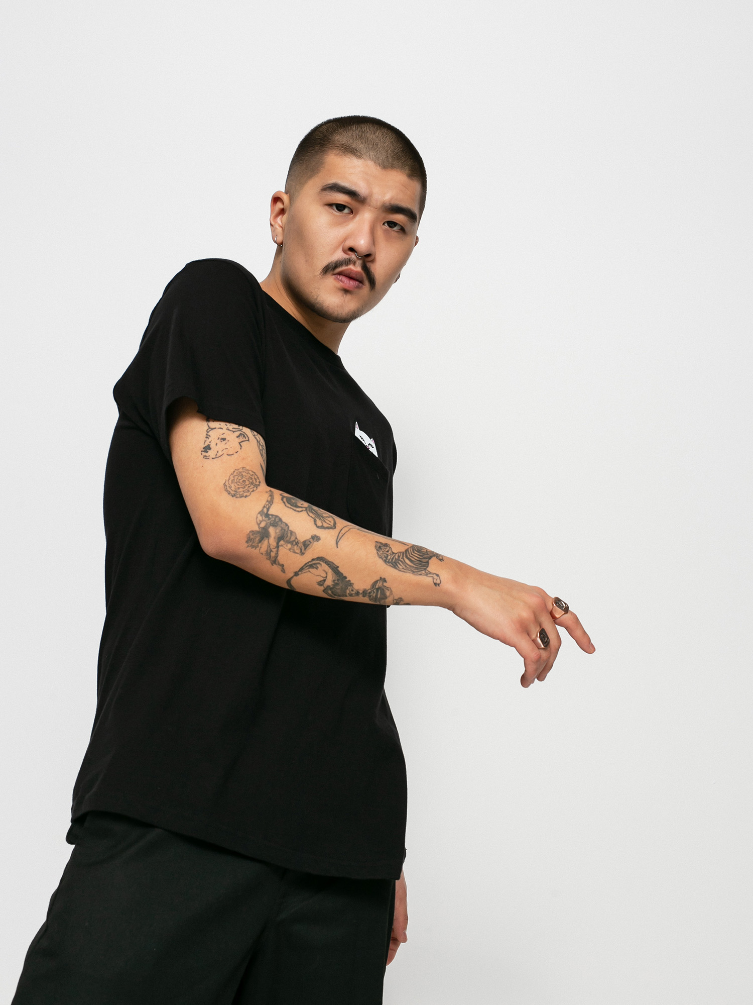 Ripndip Thermal Nermal L/S T-Shirt Black Tシャツ 楽天市場】Ripndip Thermal Nermal L/S T-Shirt Black XL T