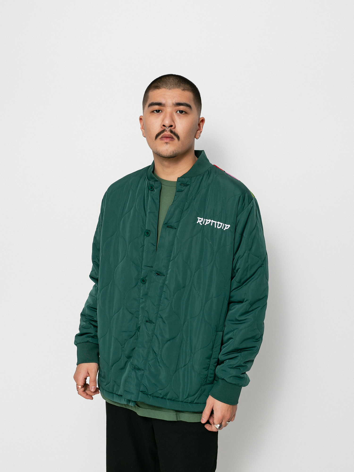 pine green bomber jacket