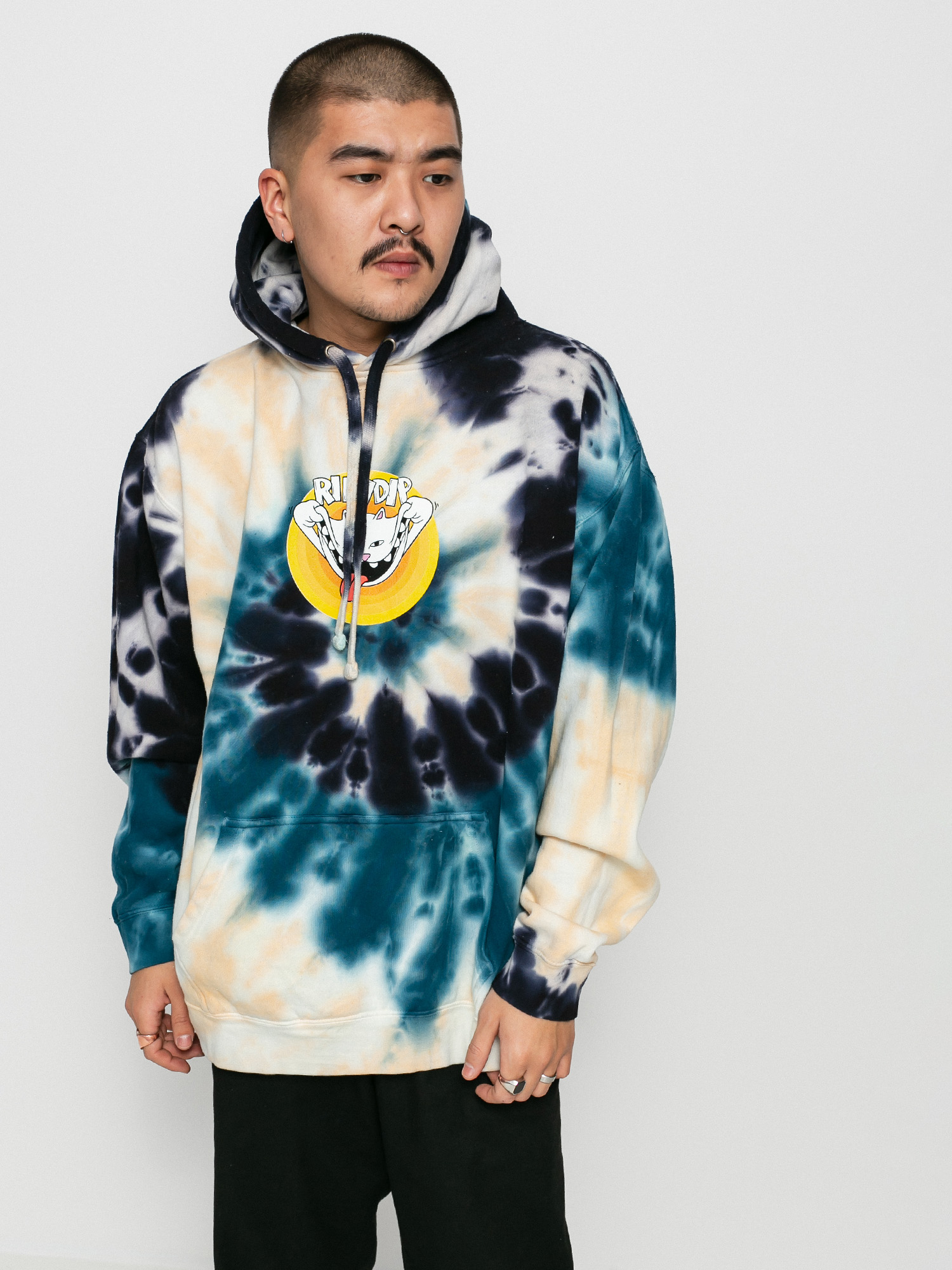 spiral tie dye sweatshirt
