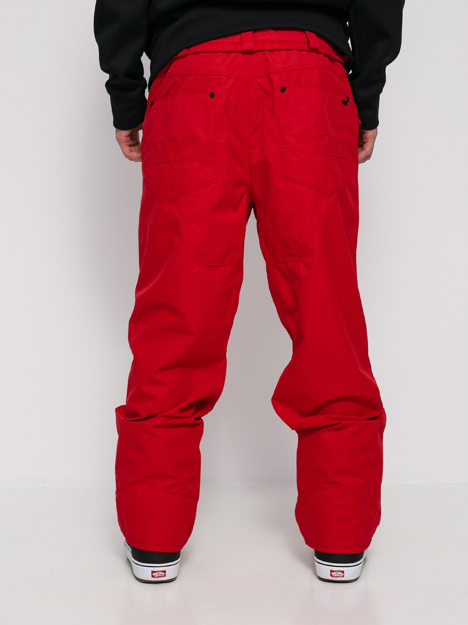 Mens Volcom Carbon Snowboard pants (red)