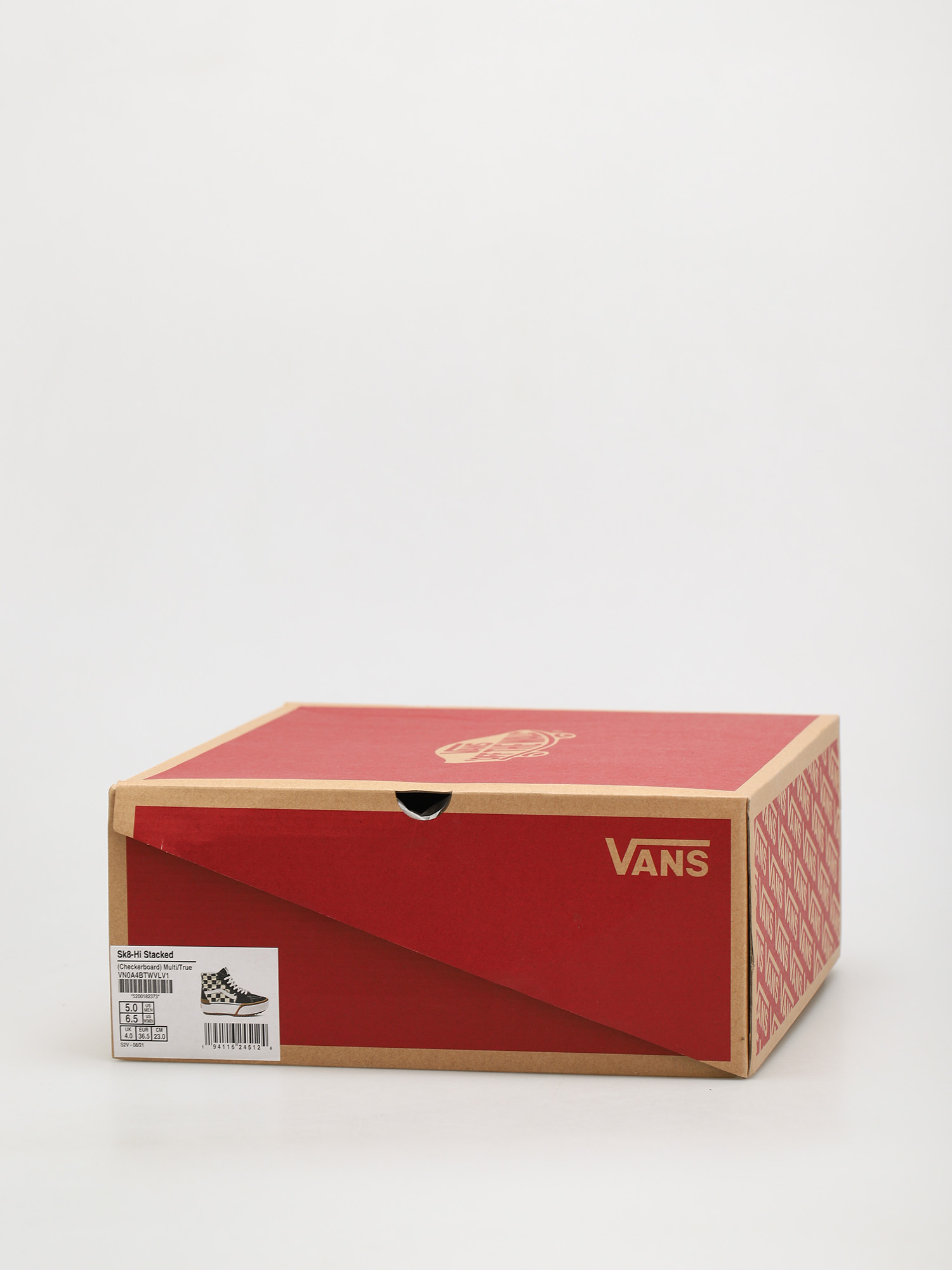 Vans Sk8 Hi Stacked Shoes (checkerboard/multi/true white)