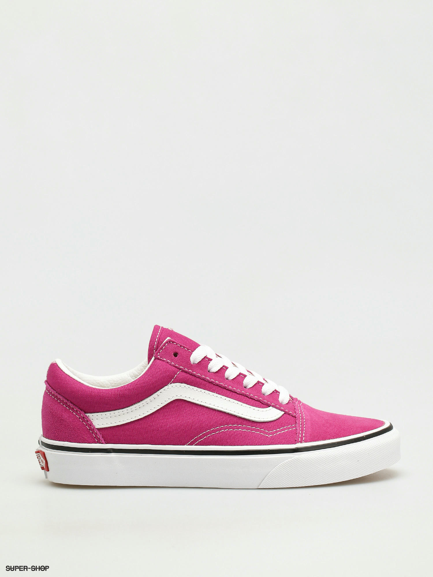 red and white vans for women