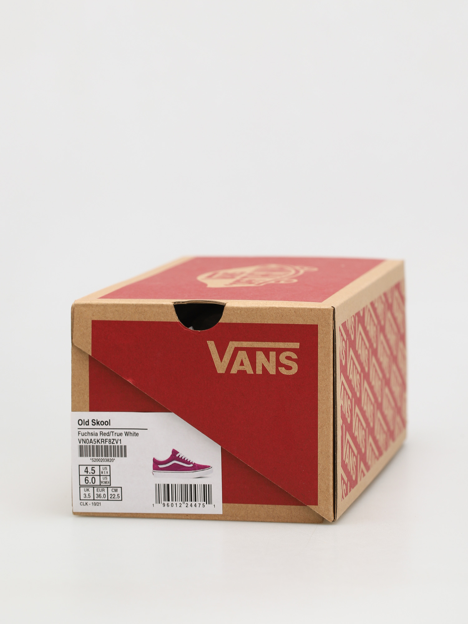 Vans Old Skool Shoes (fuchsia red/true white)