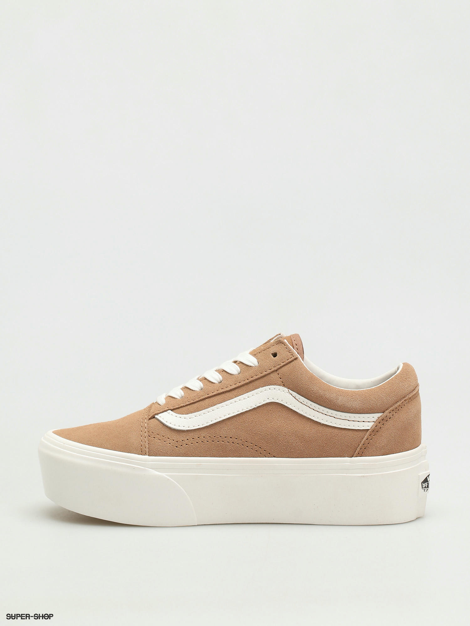 suede vans platform