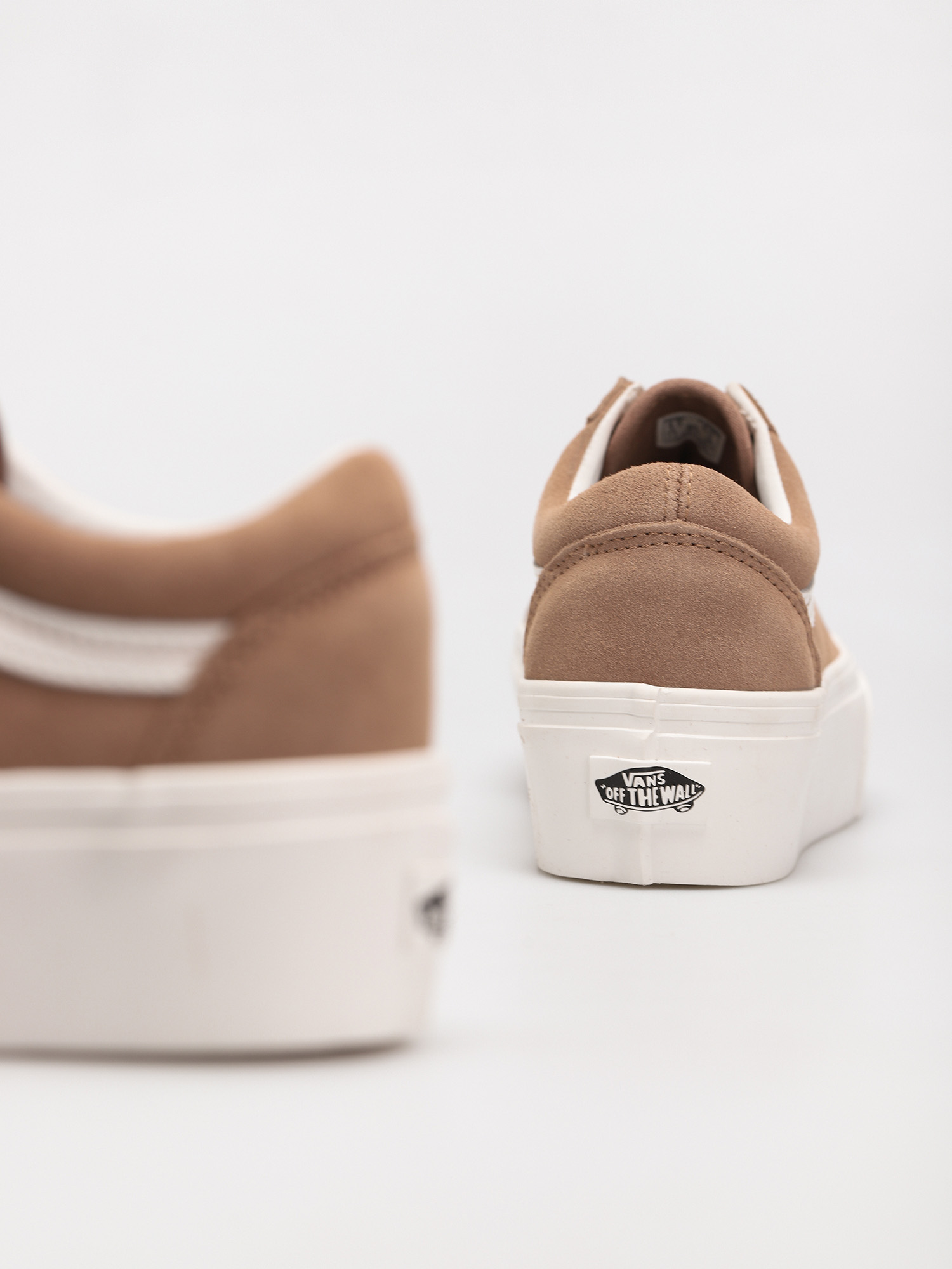 Vans Old Skool Stackform Schuhe (soft suede/burro/true white)