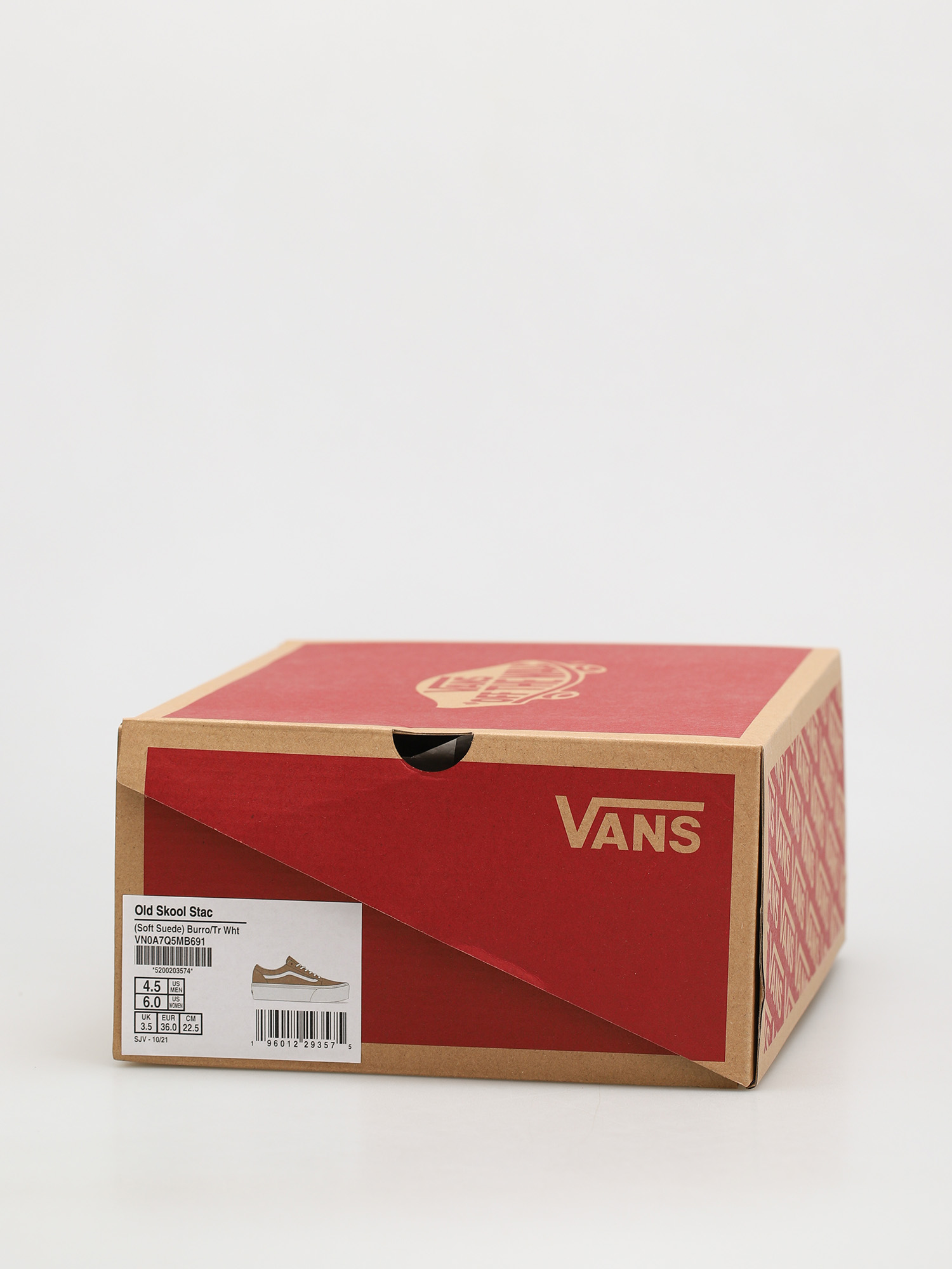 Vans Old Skool Stackform Schuhe (soft suede/burro/true white)