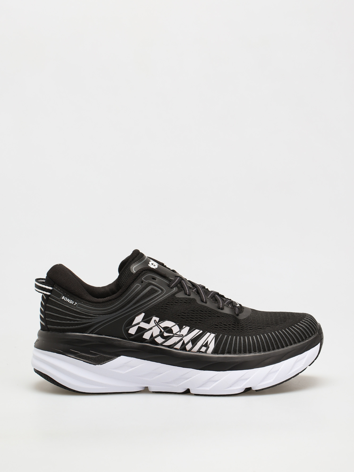 Hoka One One Bondi 7 Shoes (black/white)