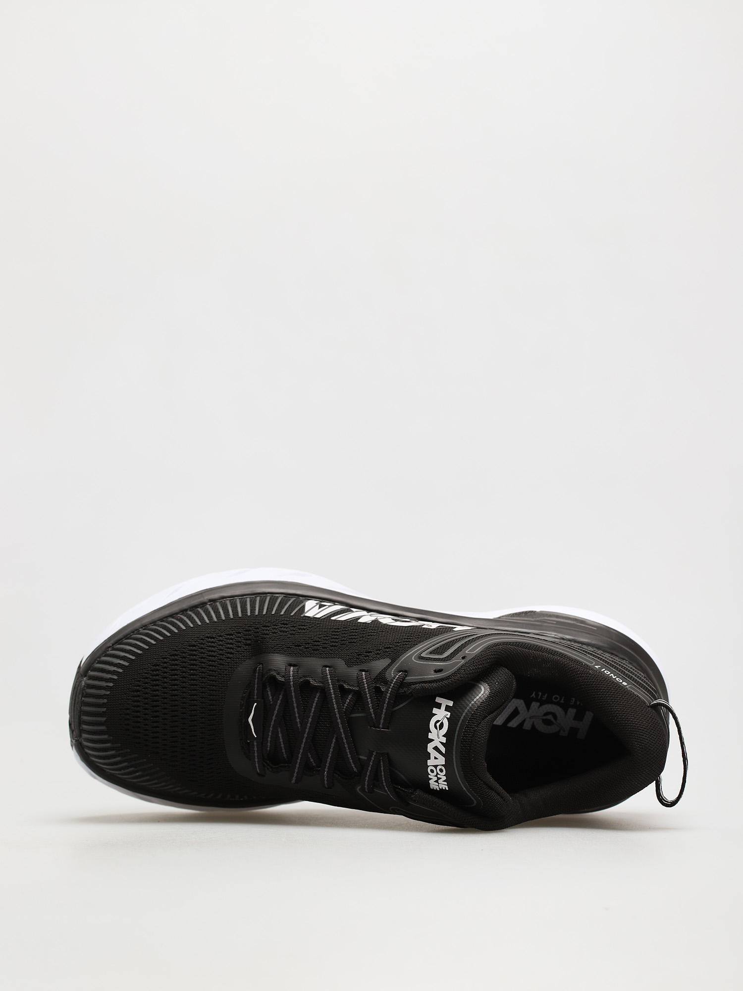 Hoka One One Bondi 7 Shoes (black/white)