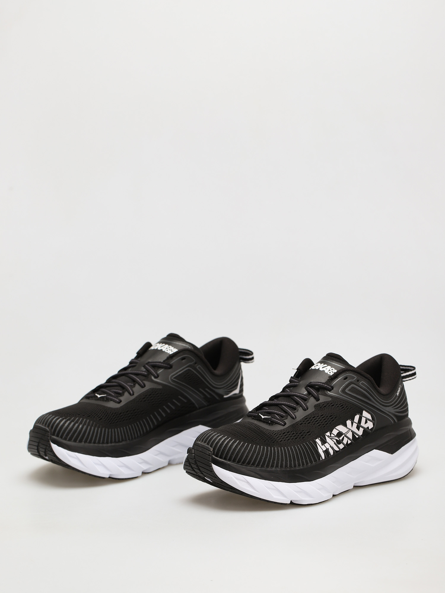 Hoka One One Bondi 7 Shoes (black/white)