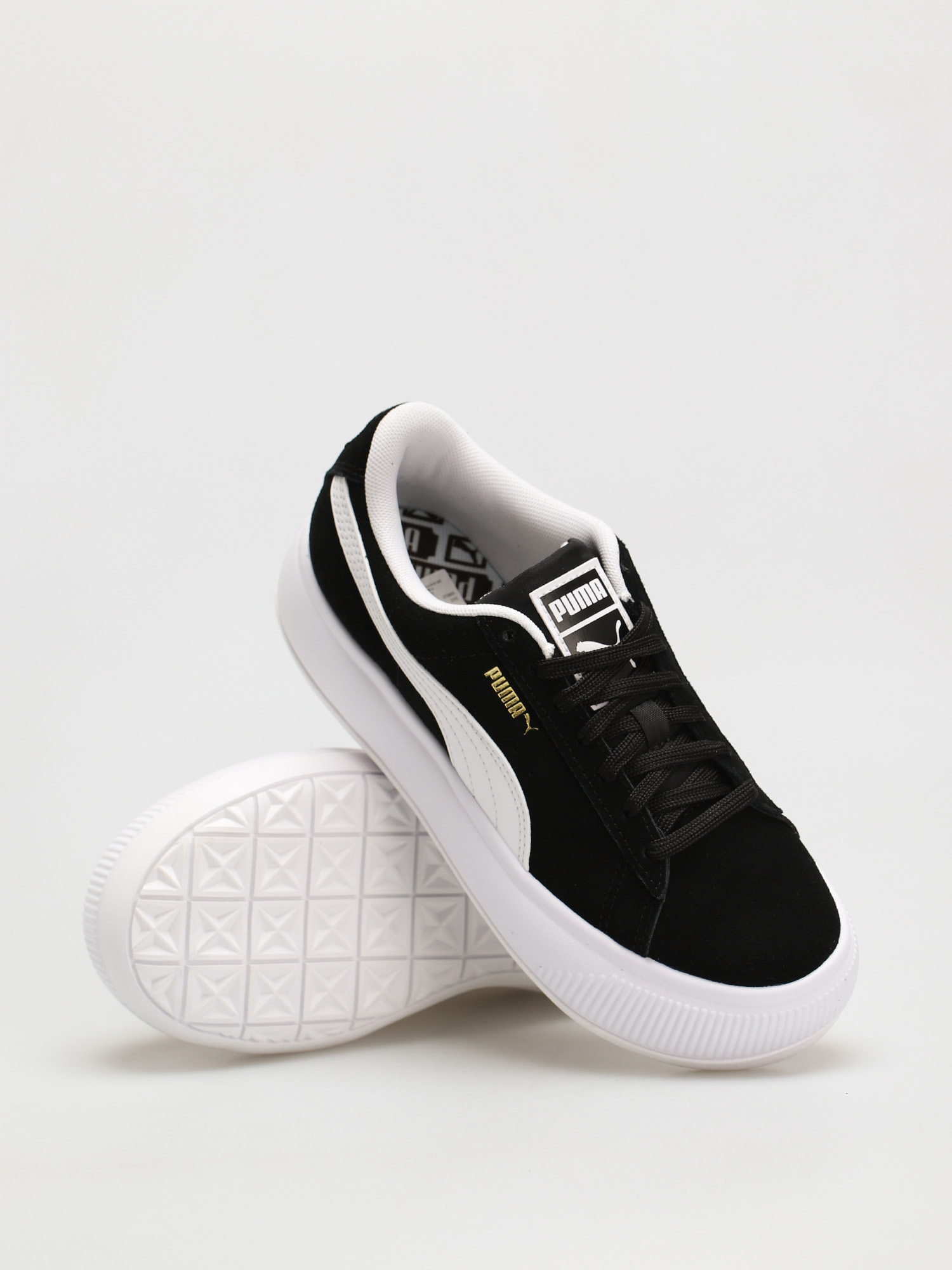 Puma Suede Mayu Shoes Wmn (puma black/puma white)