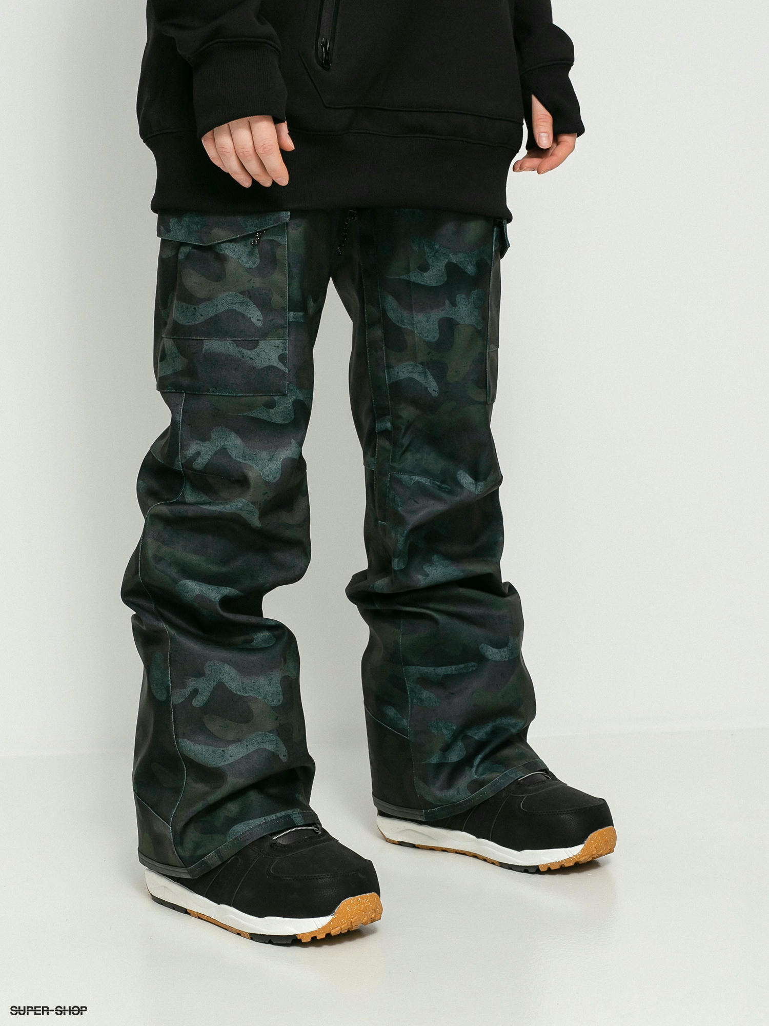 volcom denim snowboard pants