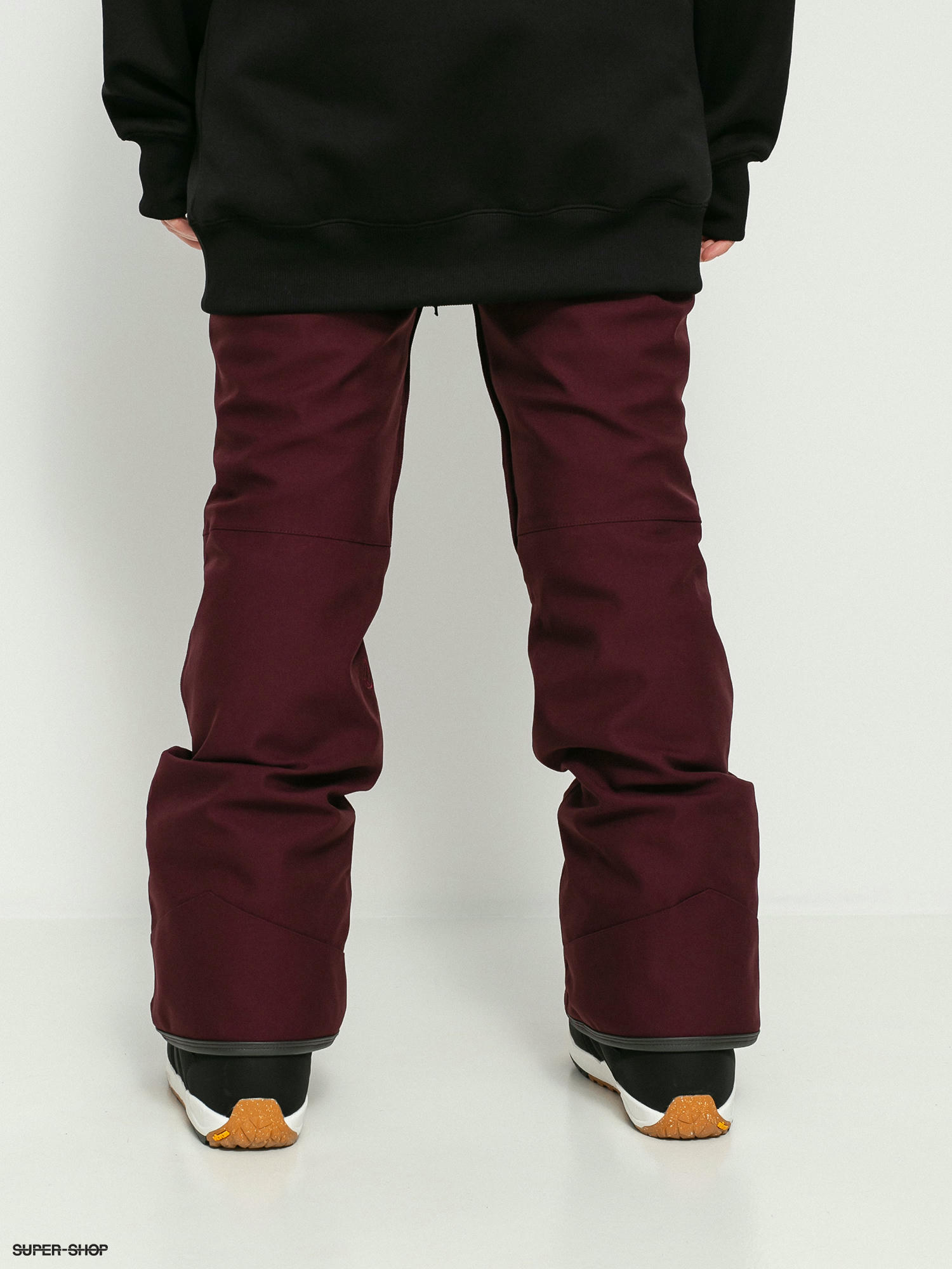 maroon snowboard pants