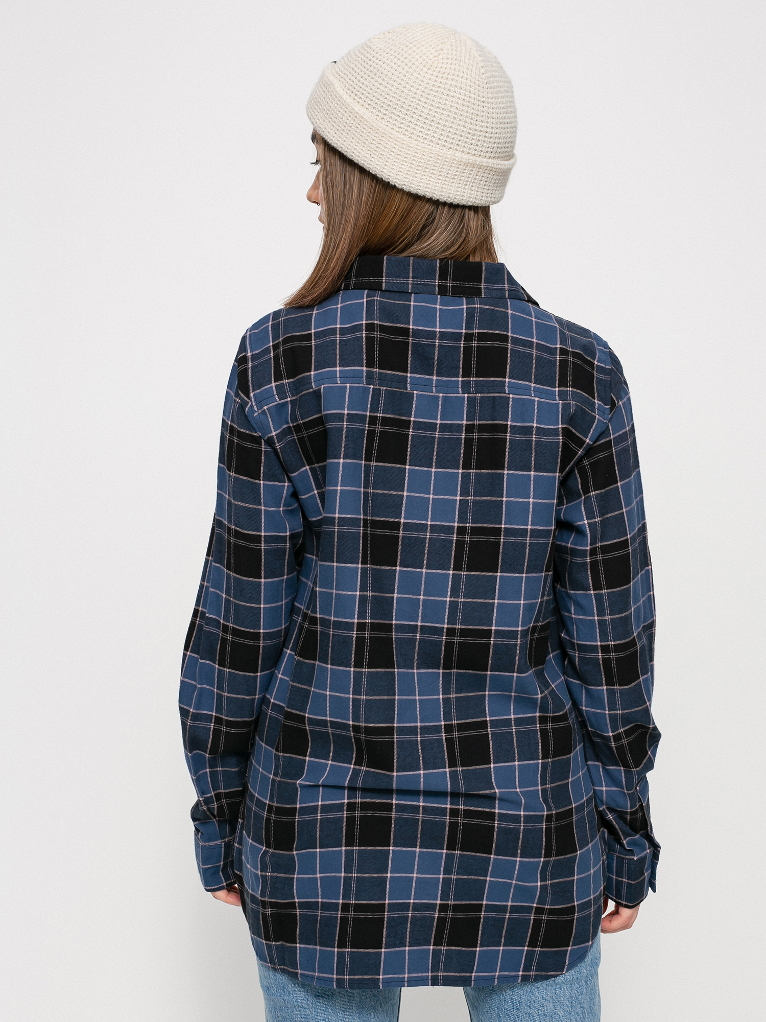 Fox Pines Flannel Shirt Wmn (drk indo)
