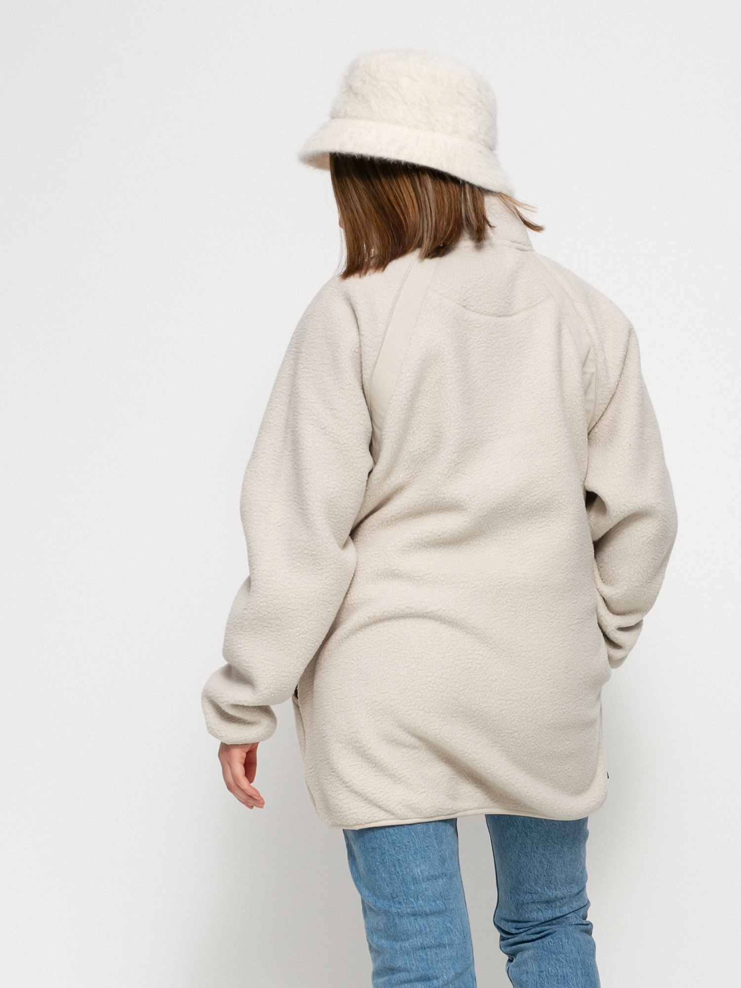 Womens New Balance All Terrain Sweatshirt (timberwolf)