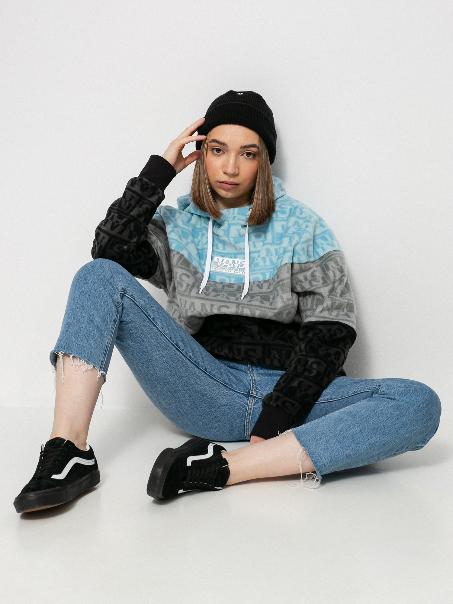 Vans X Napapijri HD Hoodie Wmn multicolor (black)