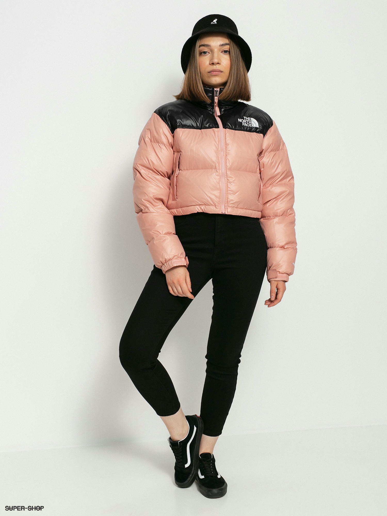 short nuptse jacket