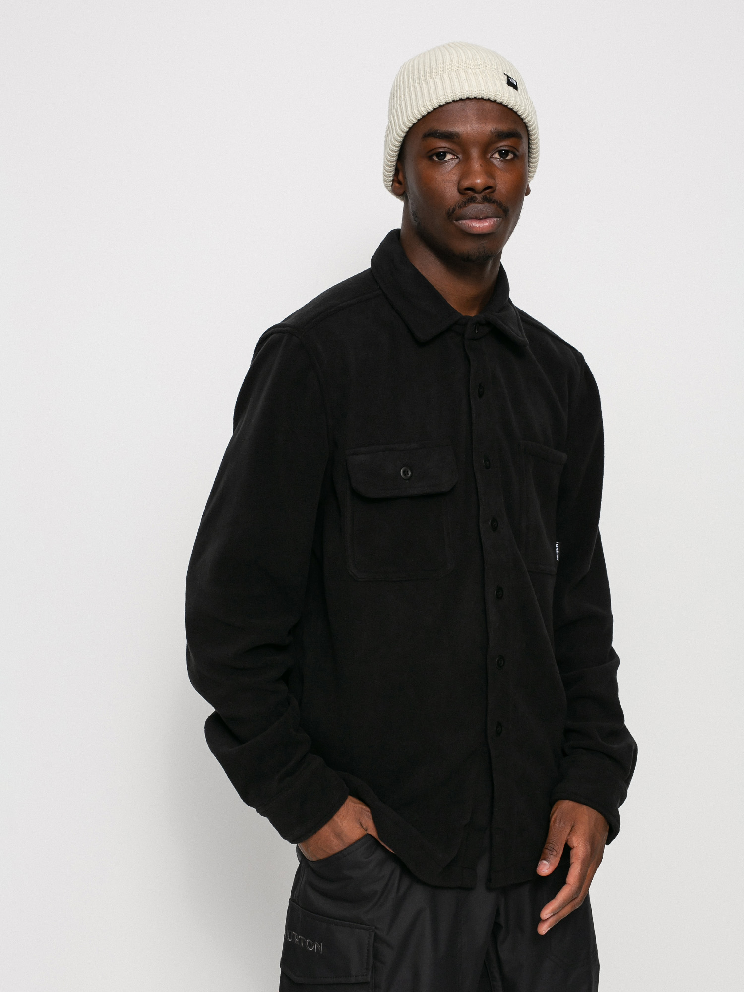 Mens ThirtyTwo Rest Stop Shirt Shirt (black)