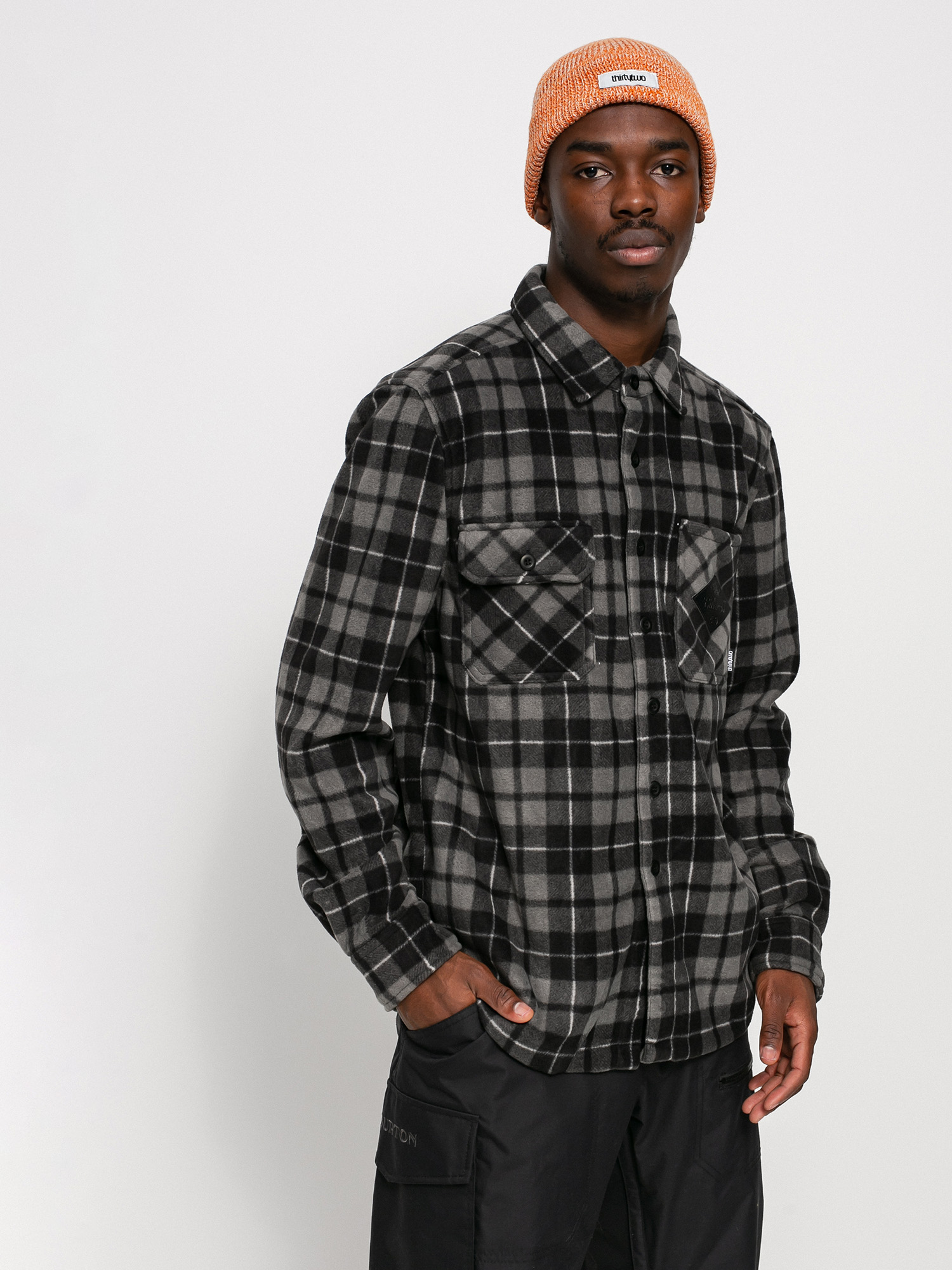 ThirtyTwo Rest Stop Shirt Longsleeve (charcoal)