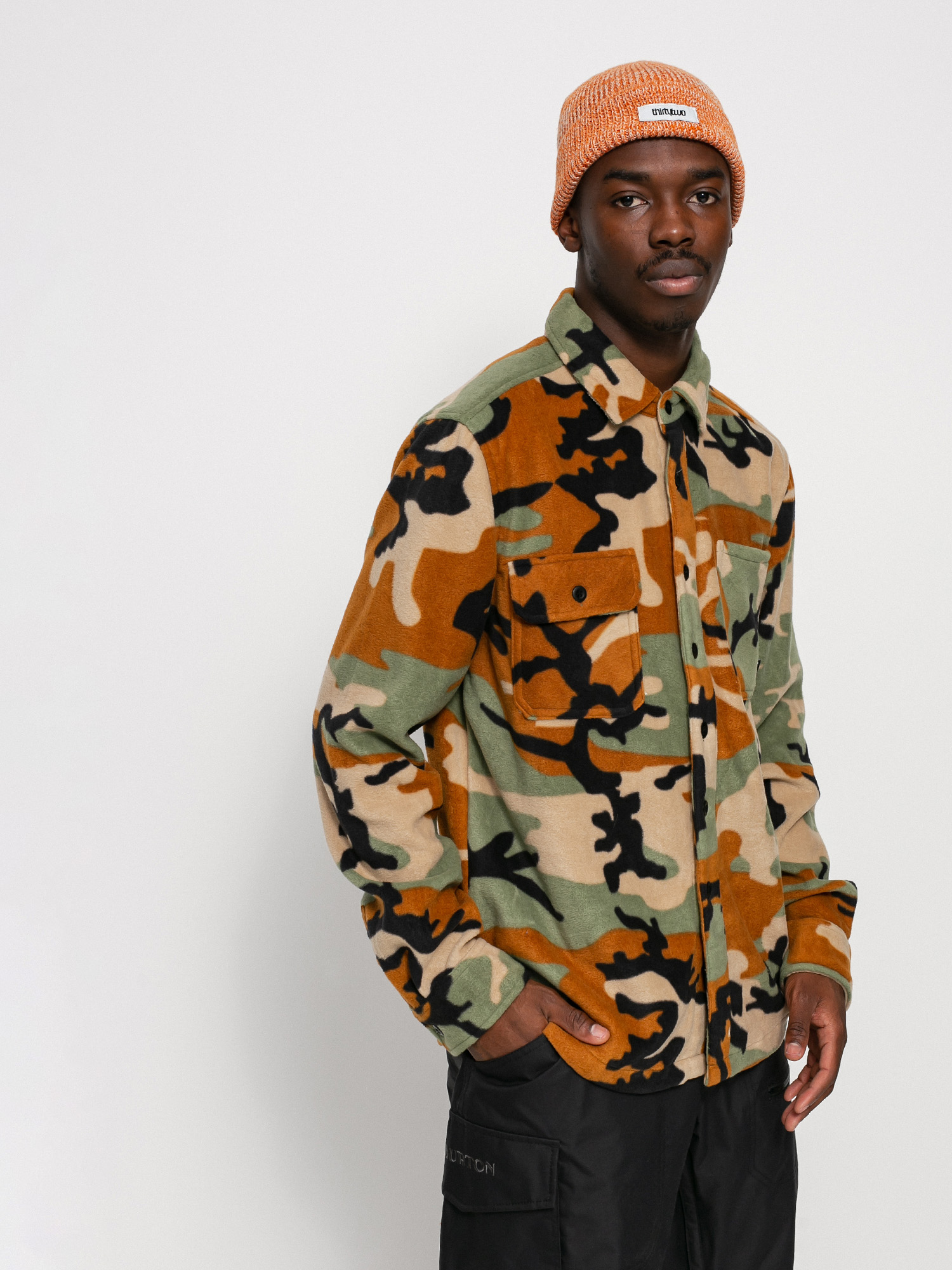 Mens ThirtyTwo Rest Stop Shirt (camo)