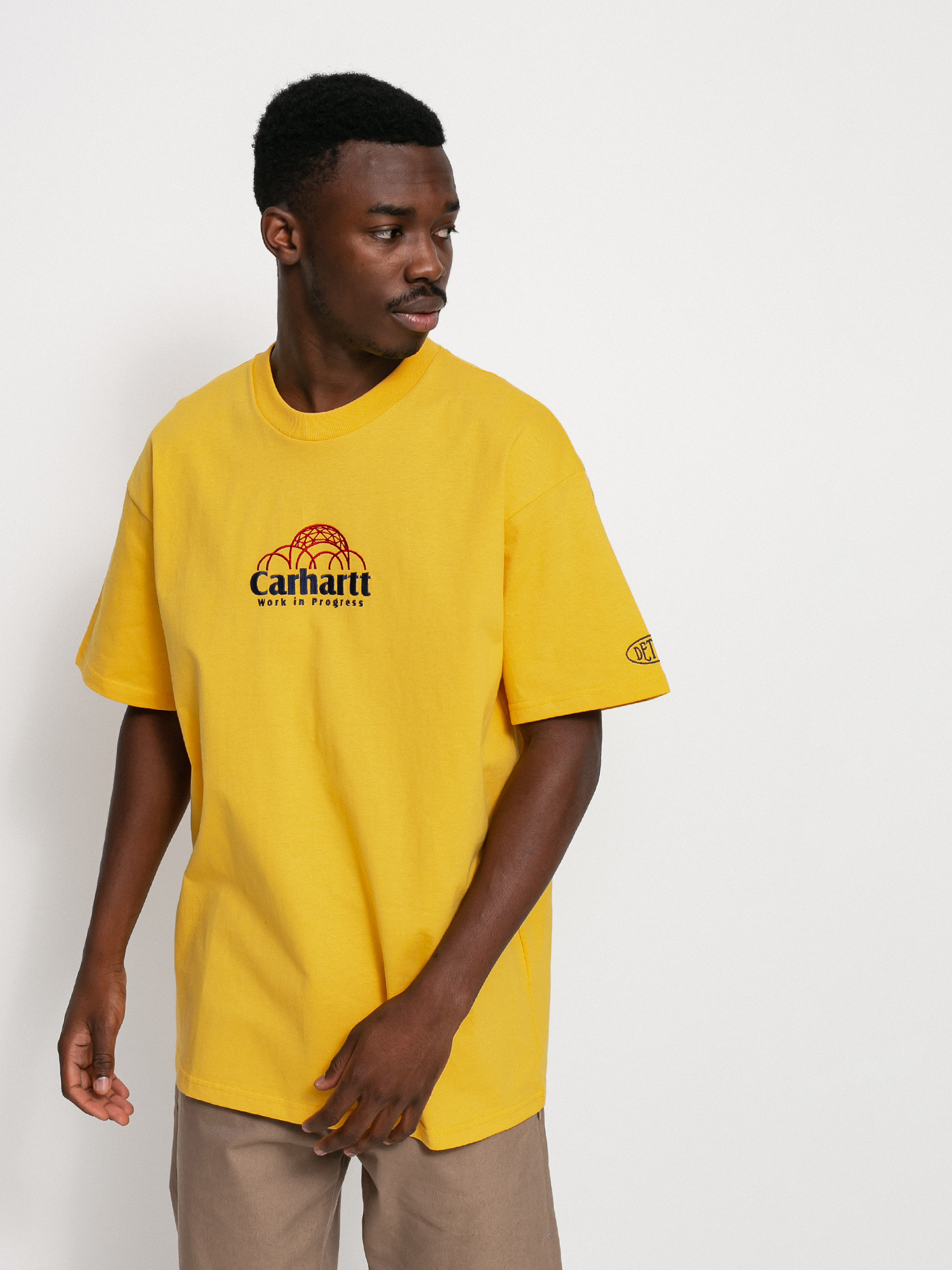 Carhartt WIP Geo Script T-shirt (popsicle)