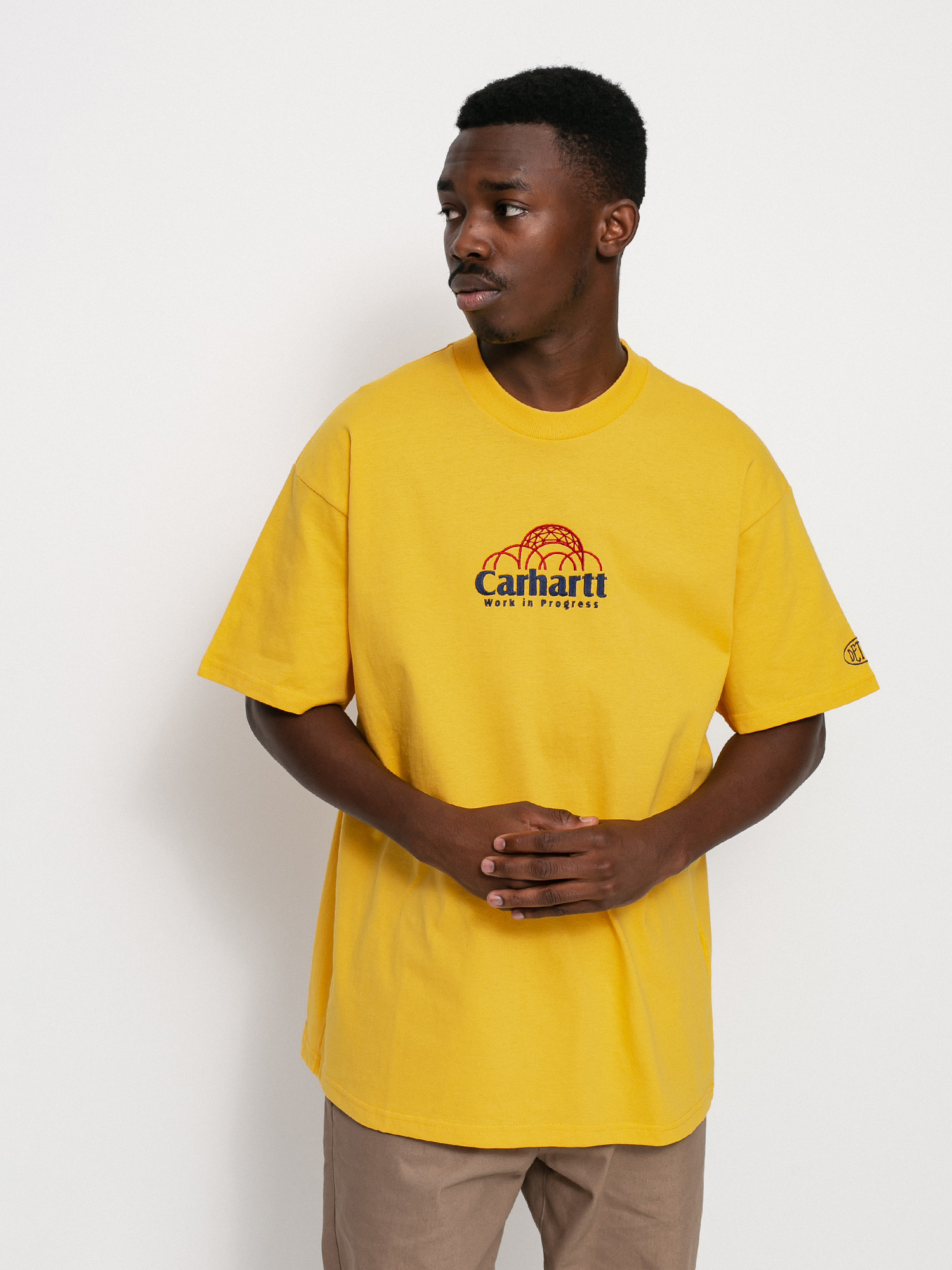 Carhartt WIP Geo Script T-shirt (popsicle)
