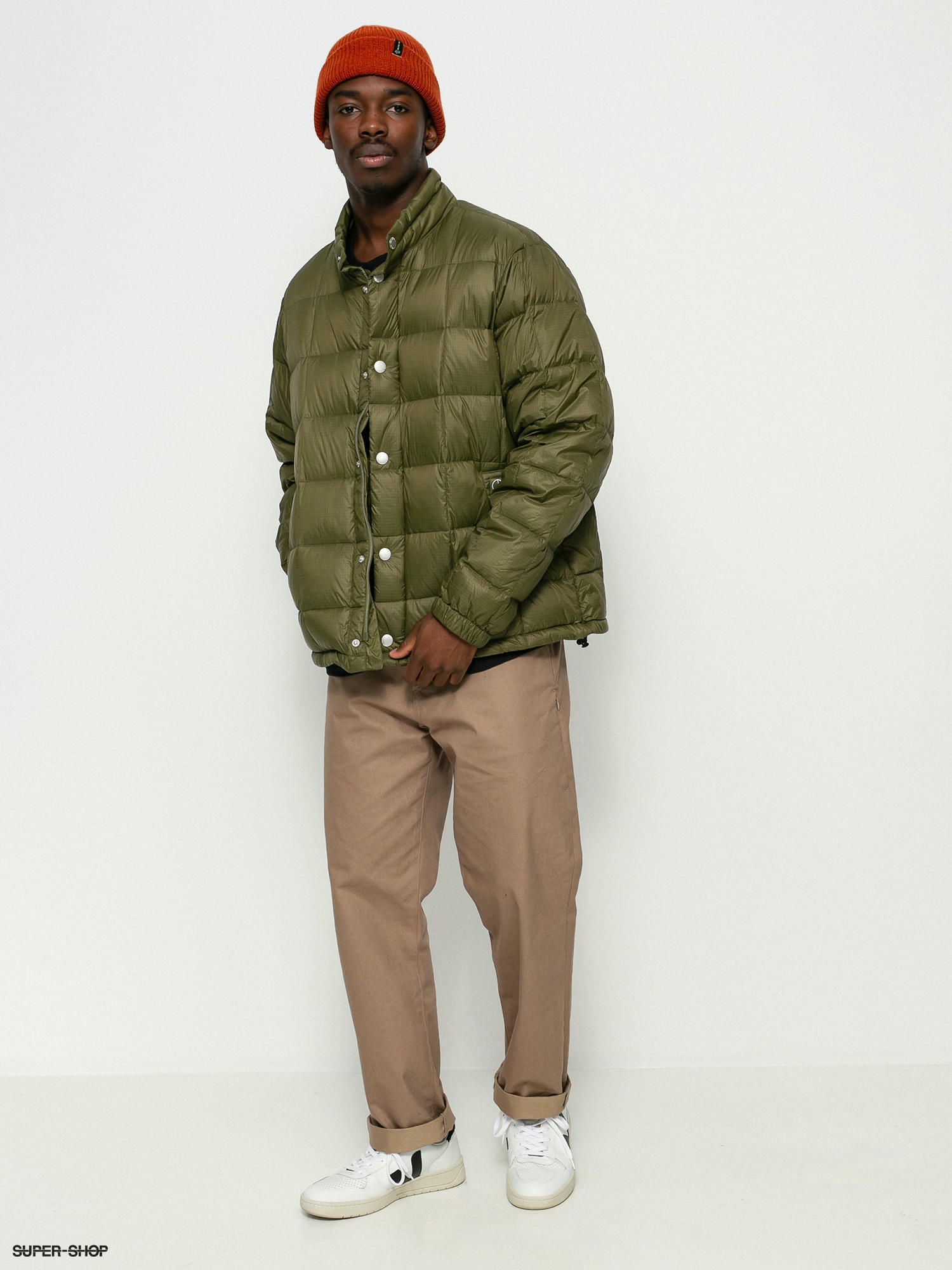 Lightweight Puffer Jacket Men's Warm Winter Zipper Pockets - Temu