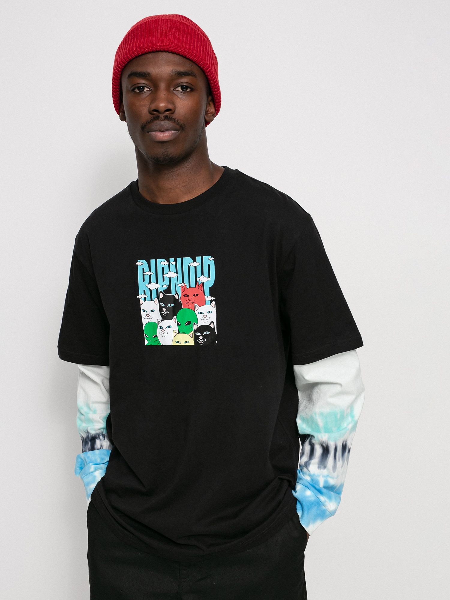 RipNDip Bunched Up Longsleeve (black 