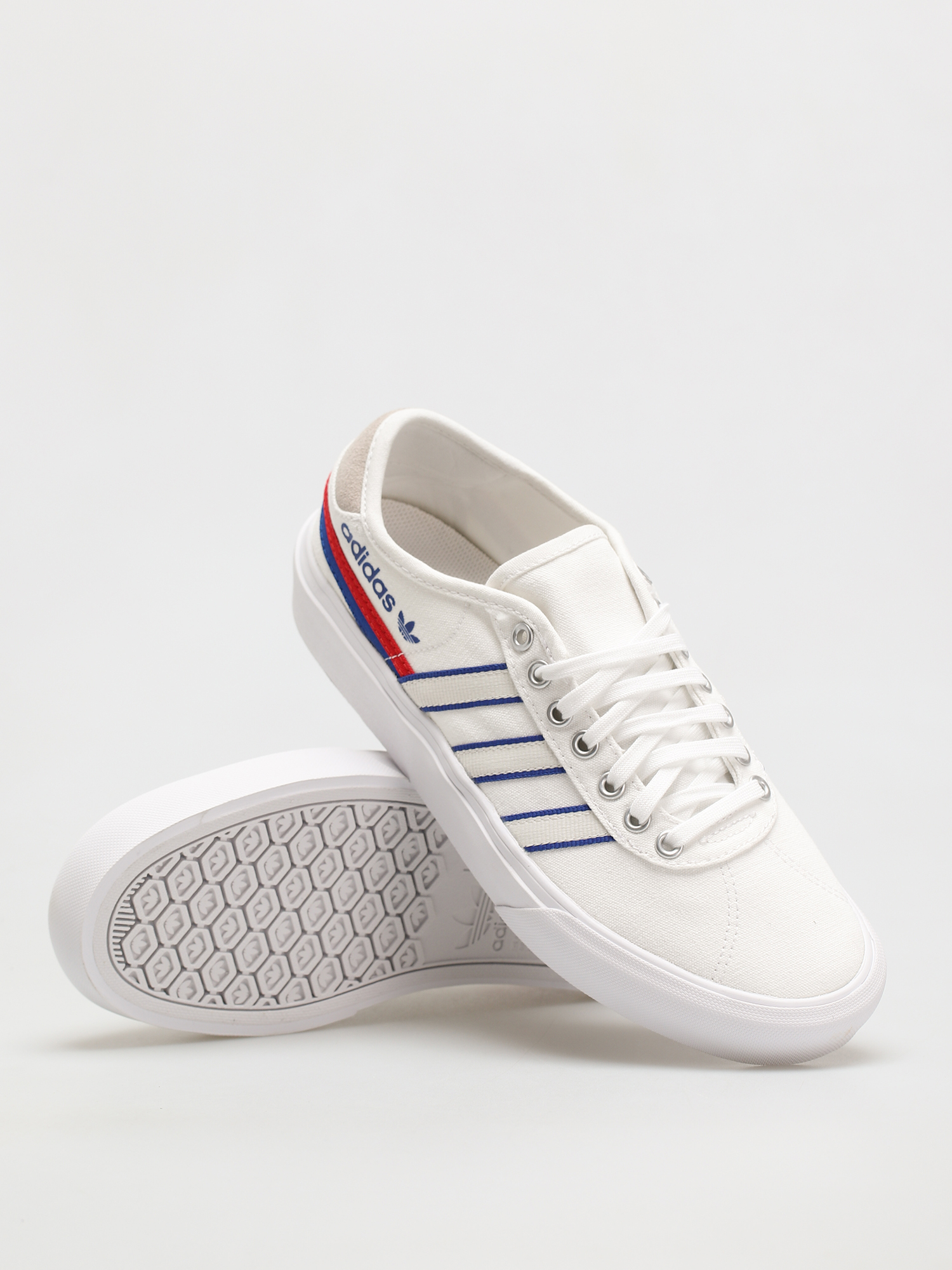 adidas Originals Delpala Shoes (ftwwht/scarle/royblu)