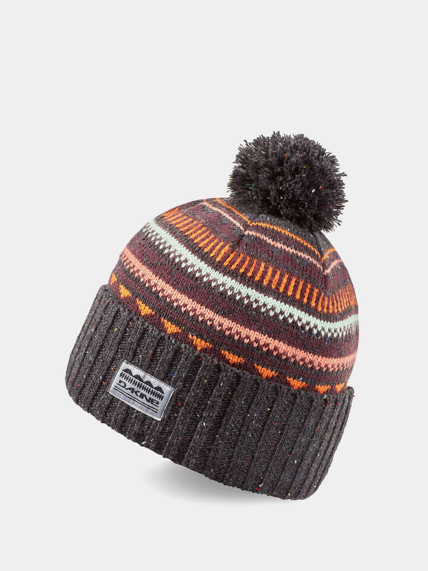 Dakine Women's Shelby Beanie - Fleck Yarn Knit With Pom Pom