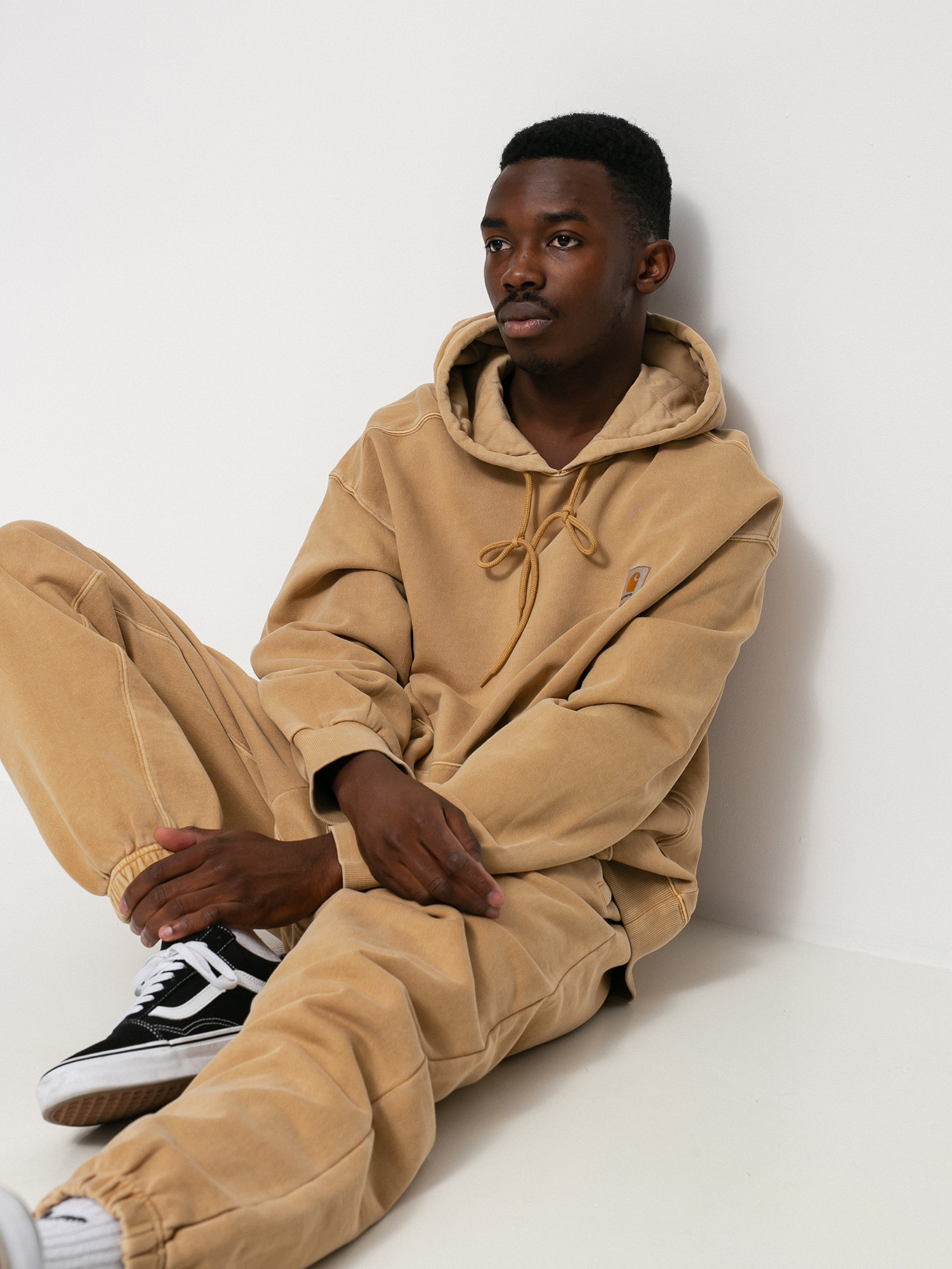 tan colour hoodie
