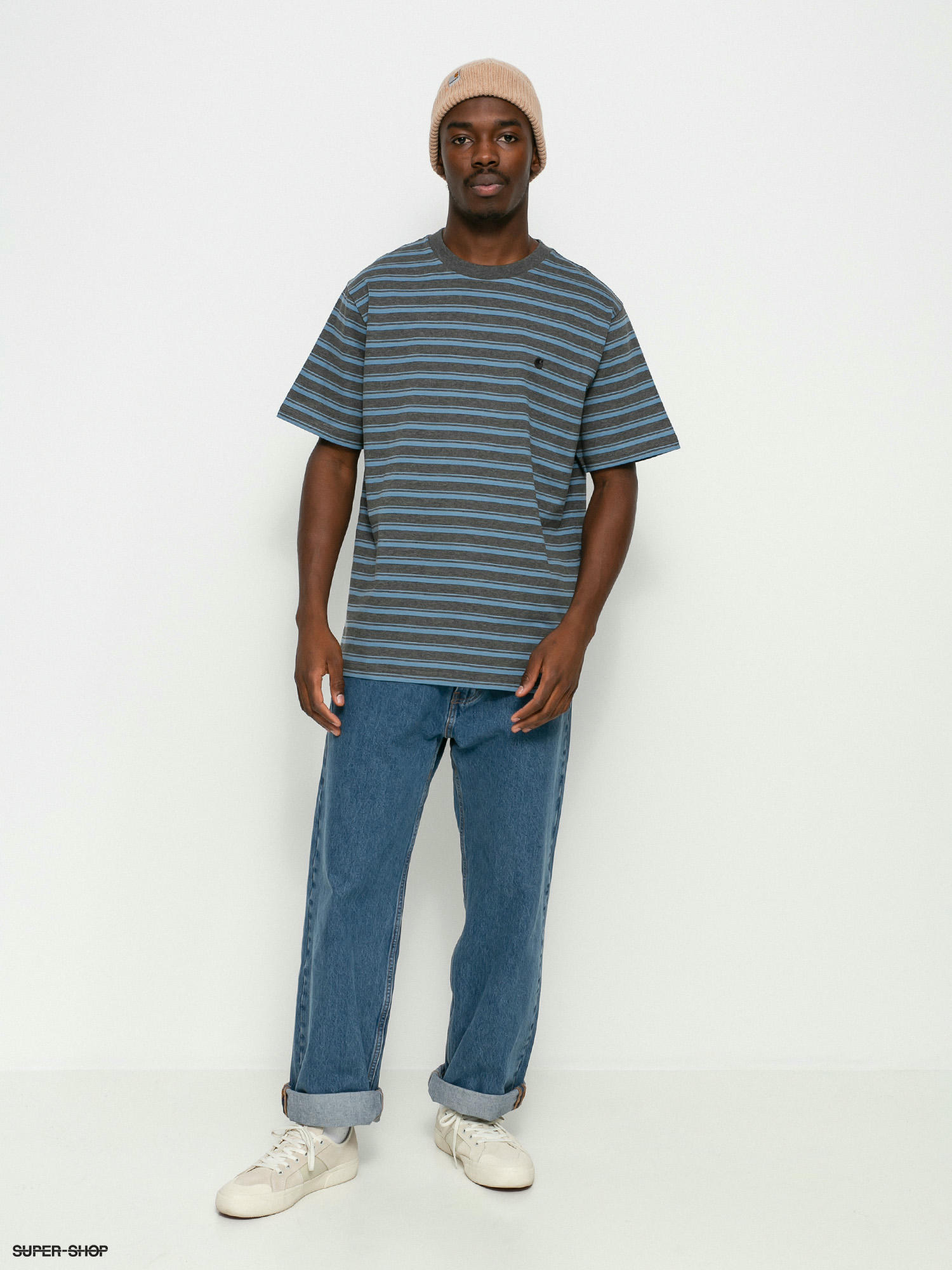 carhartt striped jeans